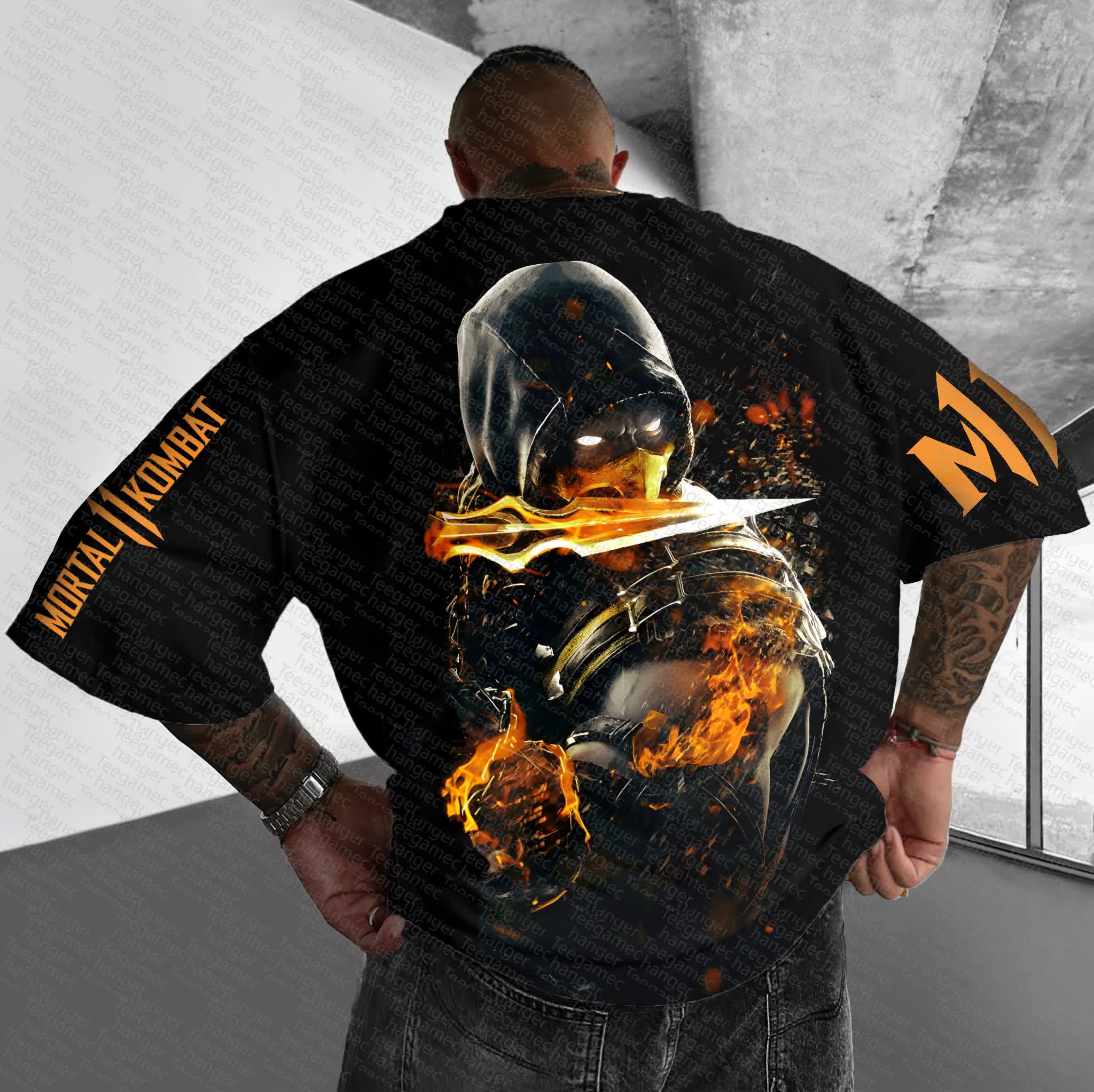 Unisex  "Mortal Kombat"  Inspired Vintage T-Shirt
