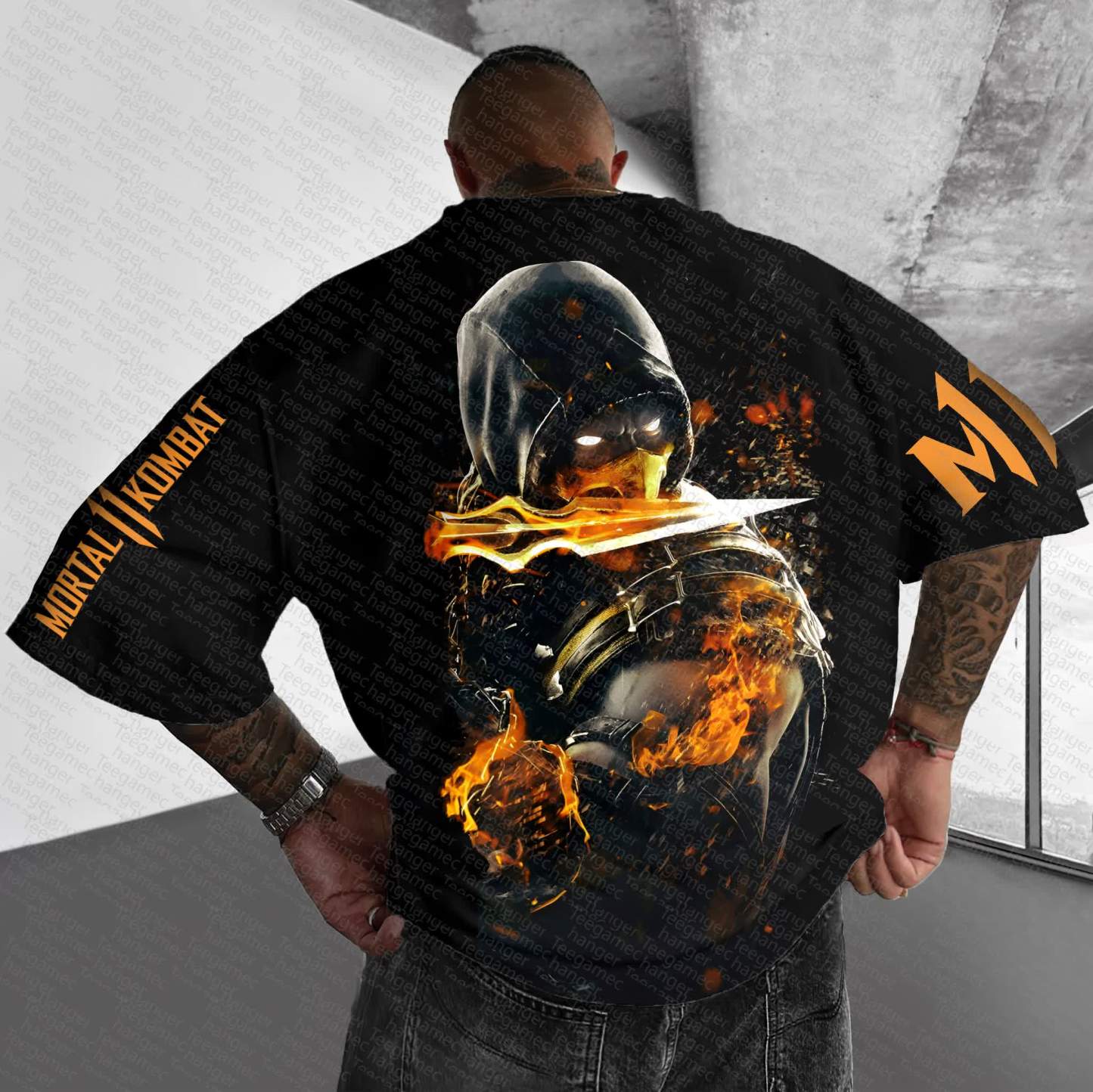 Unisex Mortal Kombat Inspired Vintage T-Shirt