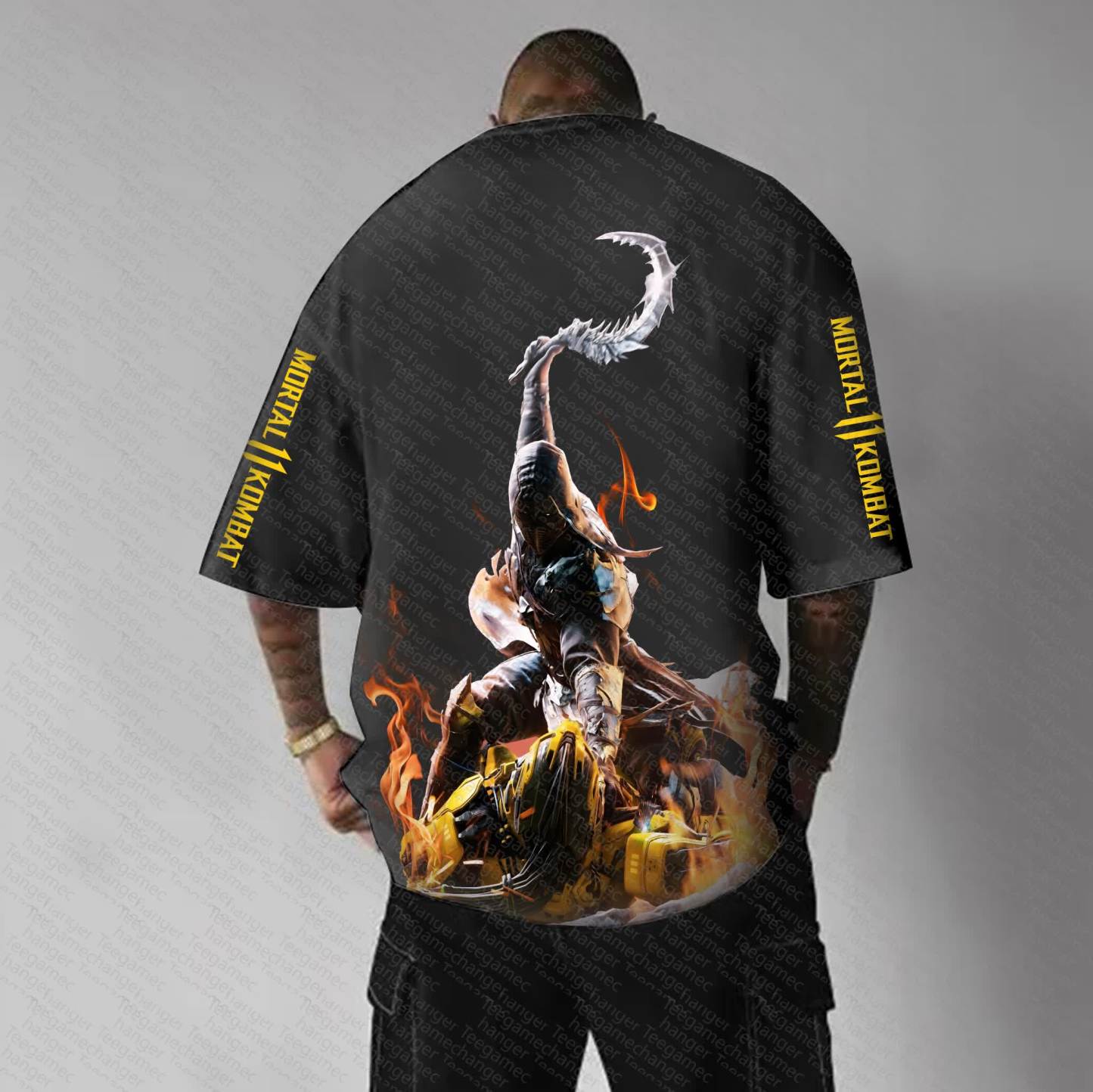 Unisex Mortal Kombat Inspired Vintage T-Shirt