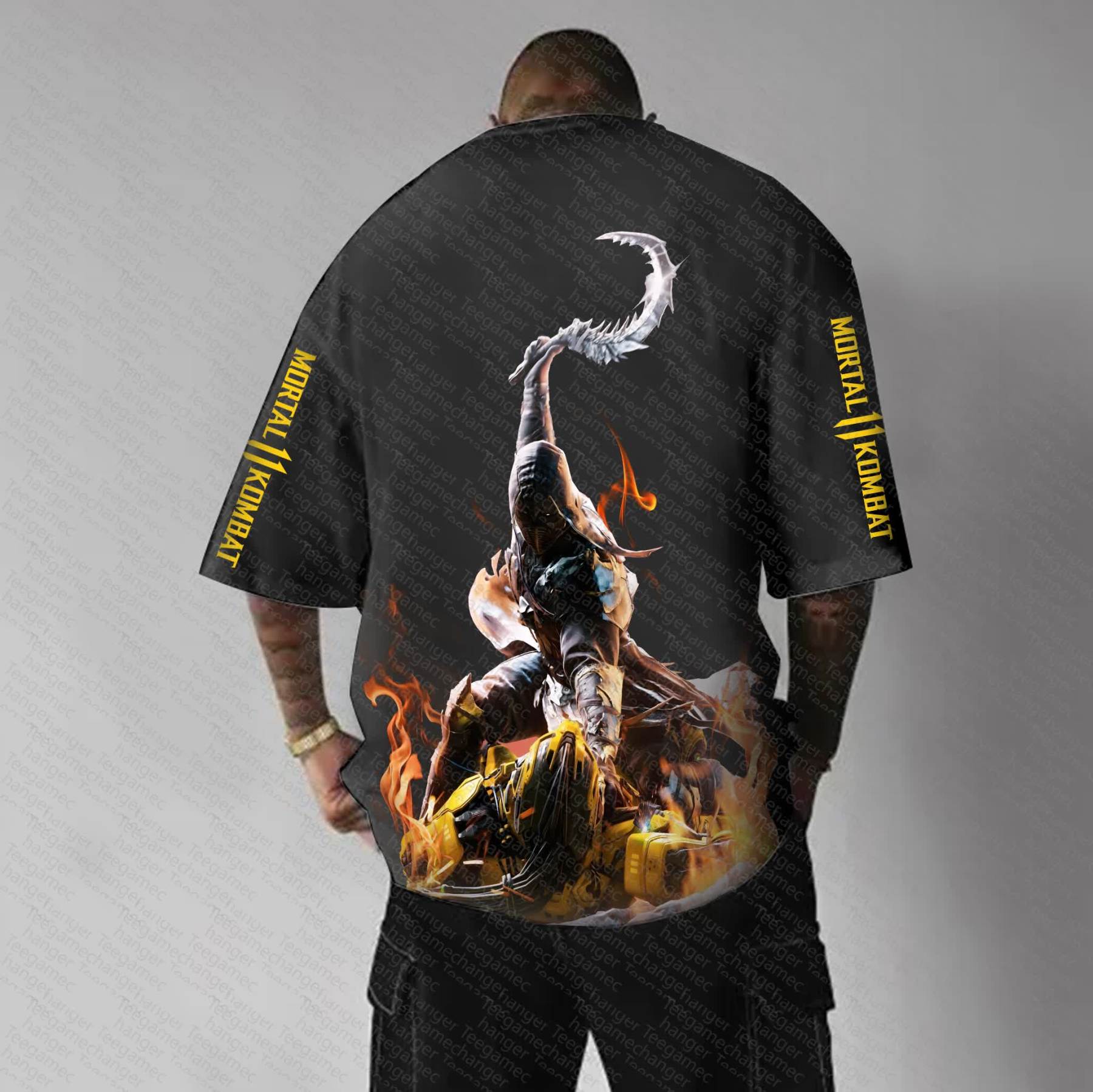 Unisex Mortal Kombat Inspired Vintage T-Shirt