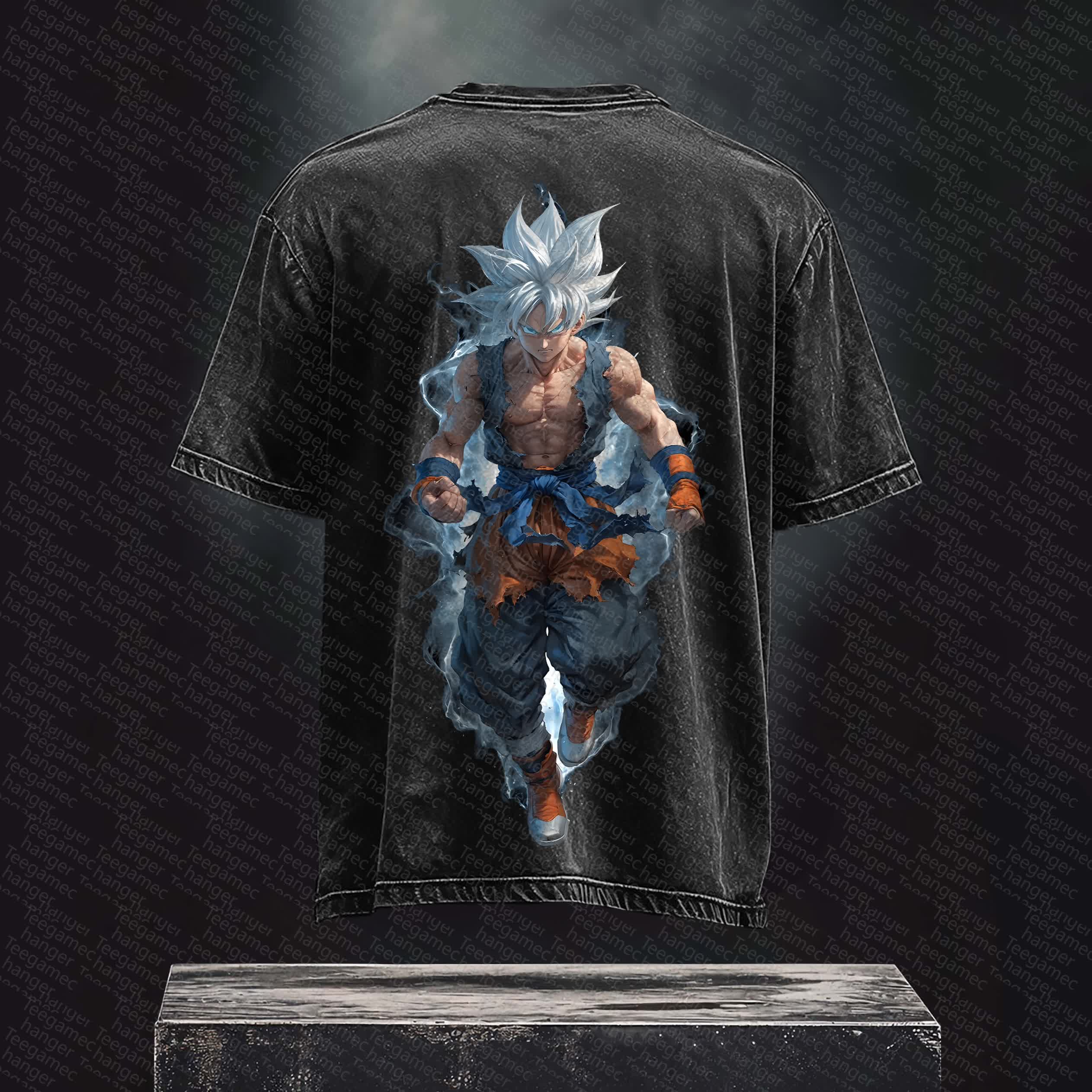 Unisex Anime Inspired Vintage Washed T-Shirt丨 Dragonball