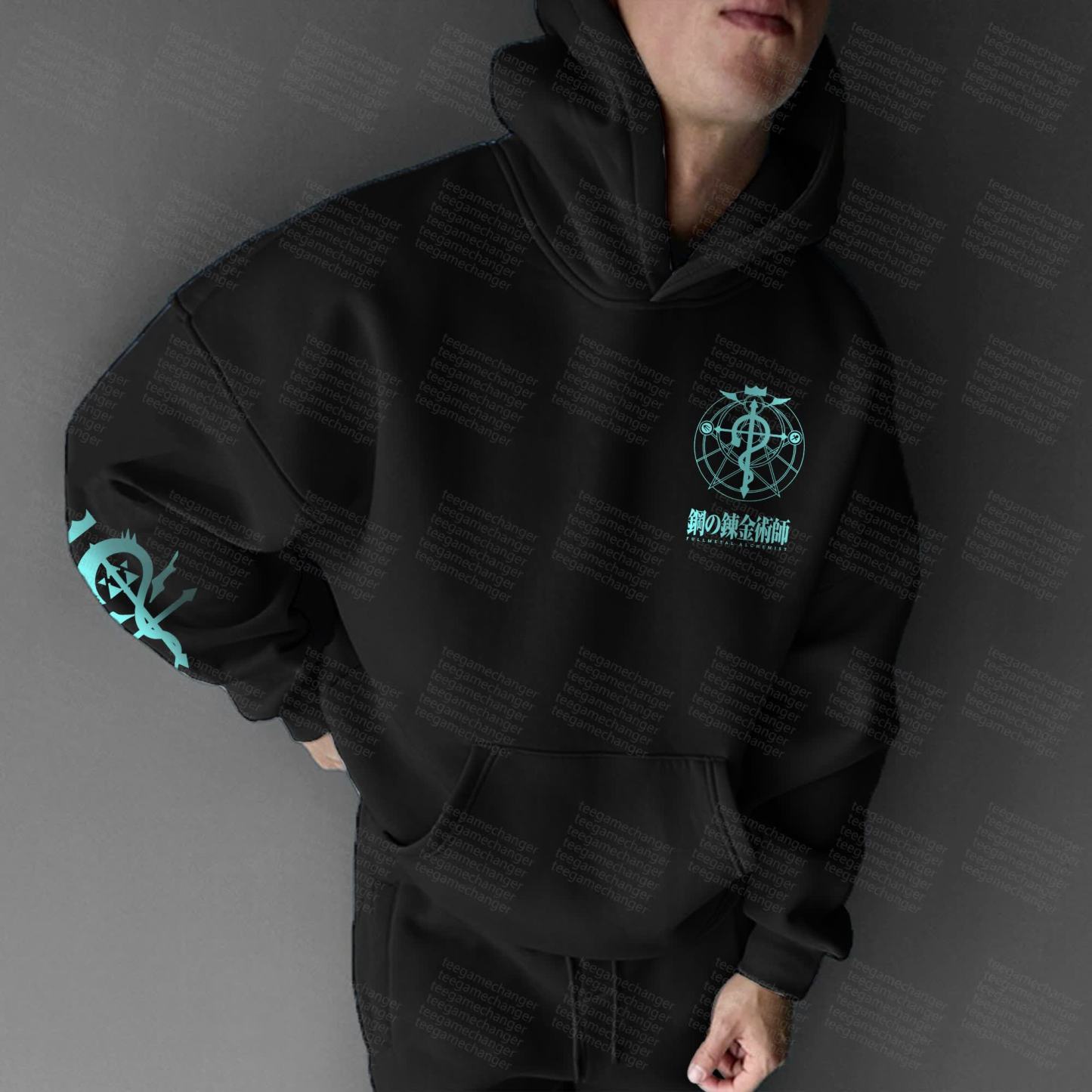 Unisex “Fullmetal Alchemist” Anime Graphic Streetwear Vintage Hoodie