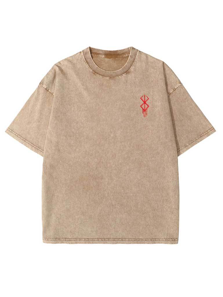 Sacrificial Brand Embroidery Tee-Teegamechanger