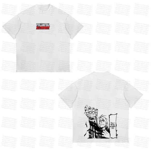 Unisex  "Fullmetal Alchemist" Anime Inspired Vintage T-Shirt