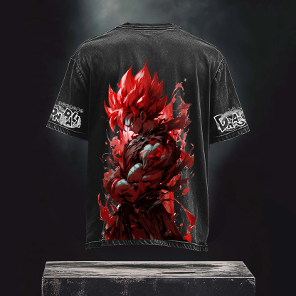 Goku Unisex Anime Inspired Vintage T-Shirt