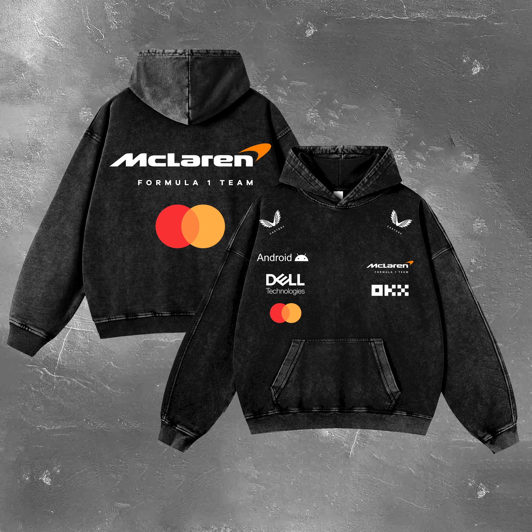 Racing Legend Vintage Washed Hoodie 10