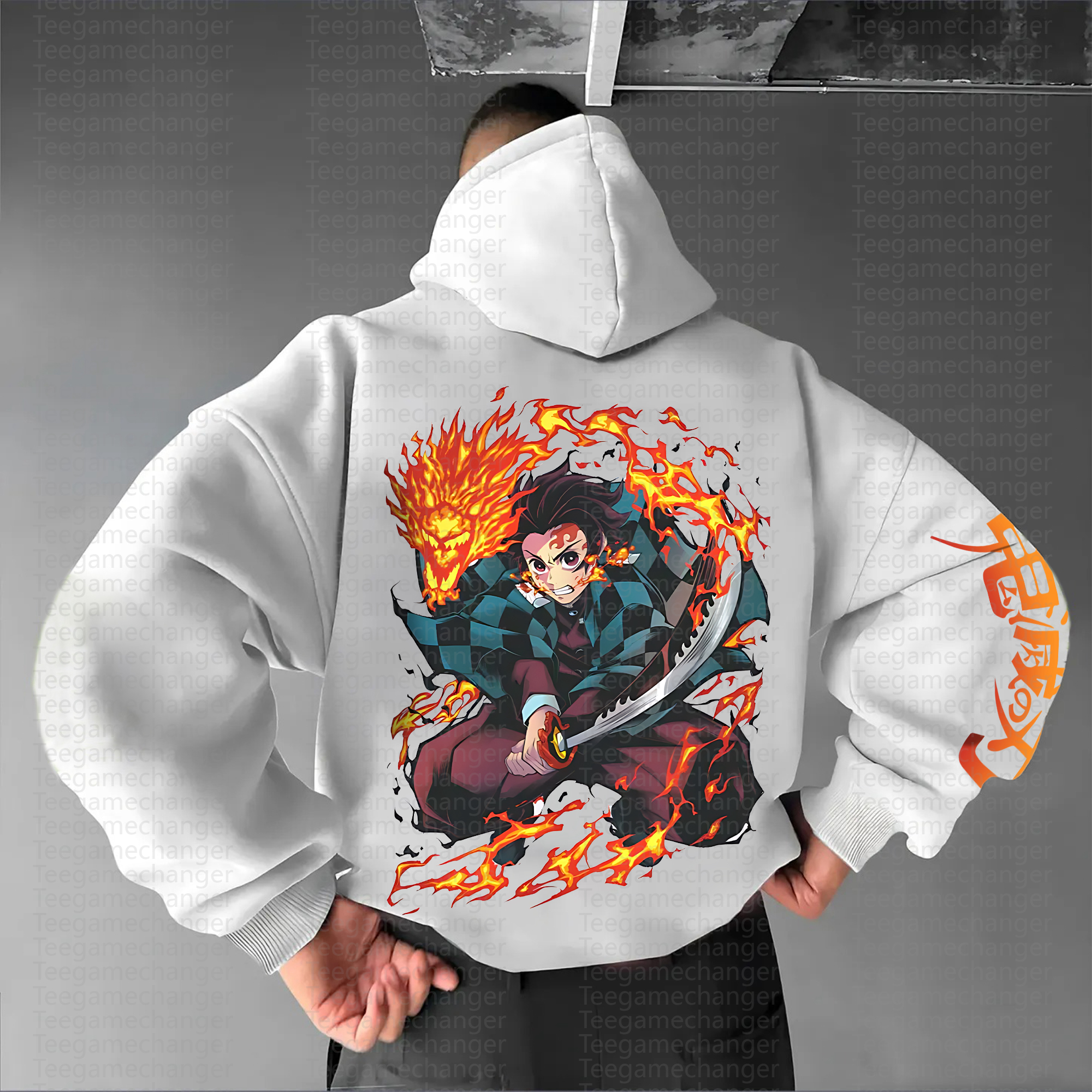 Unisex “Demon slayer” Graphic Streetwear Vintage Hoodie