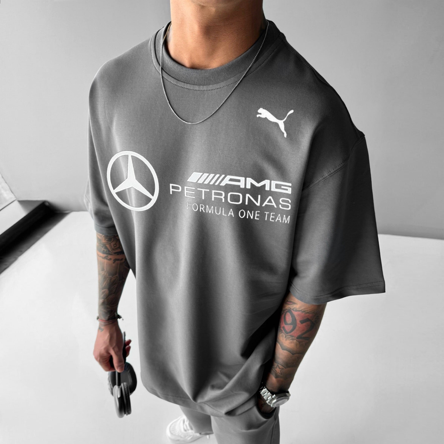 Oversized Casual Racing Tee