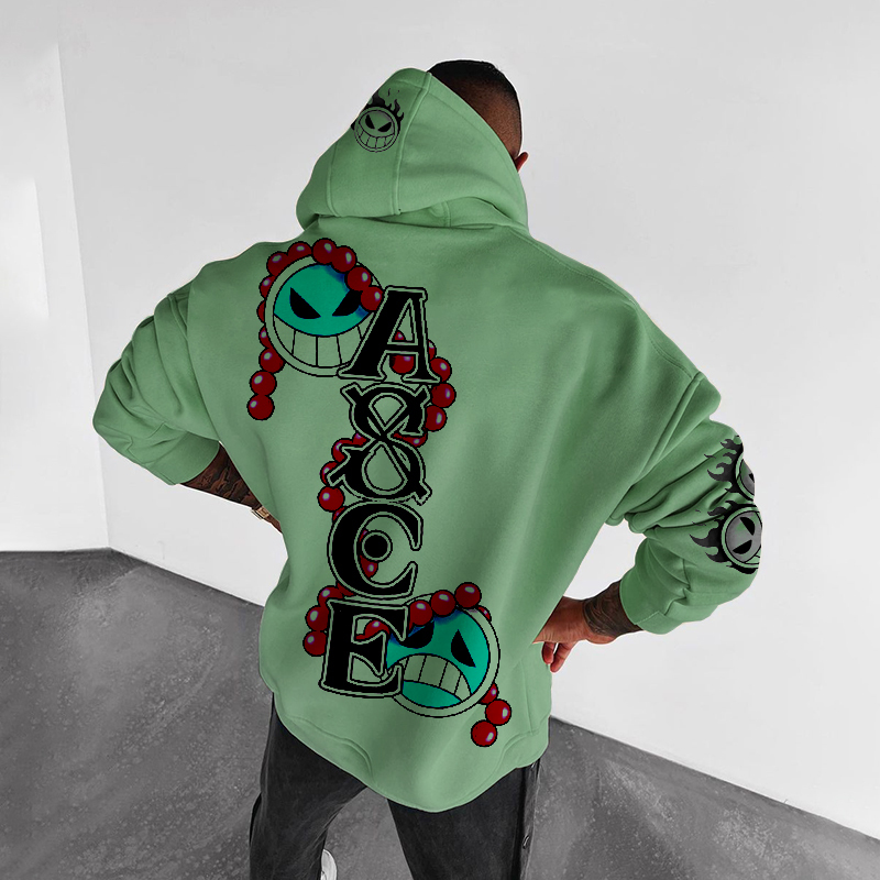 Oversize Print Hoodie-Teegamechanger