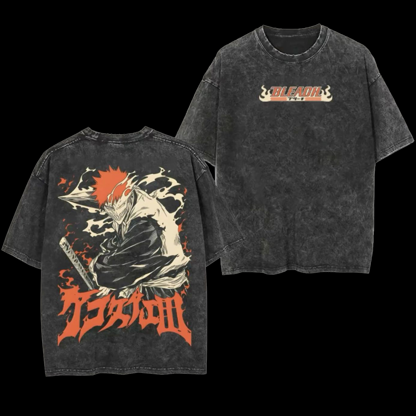 Vintage Washed Tee丨Bleach
