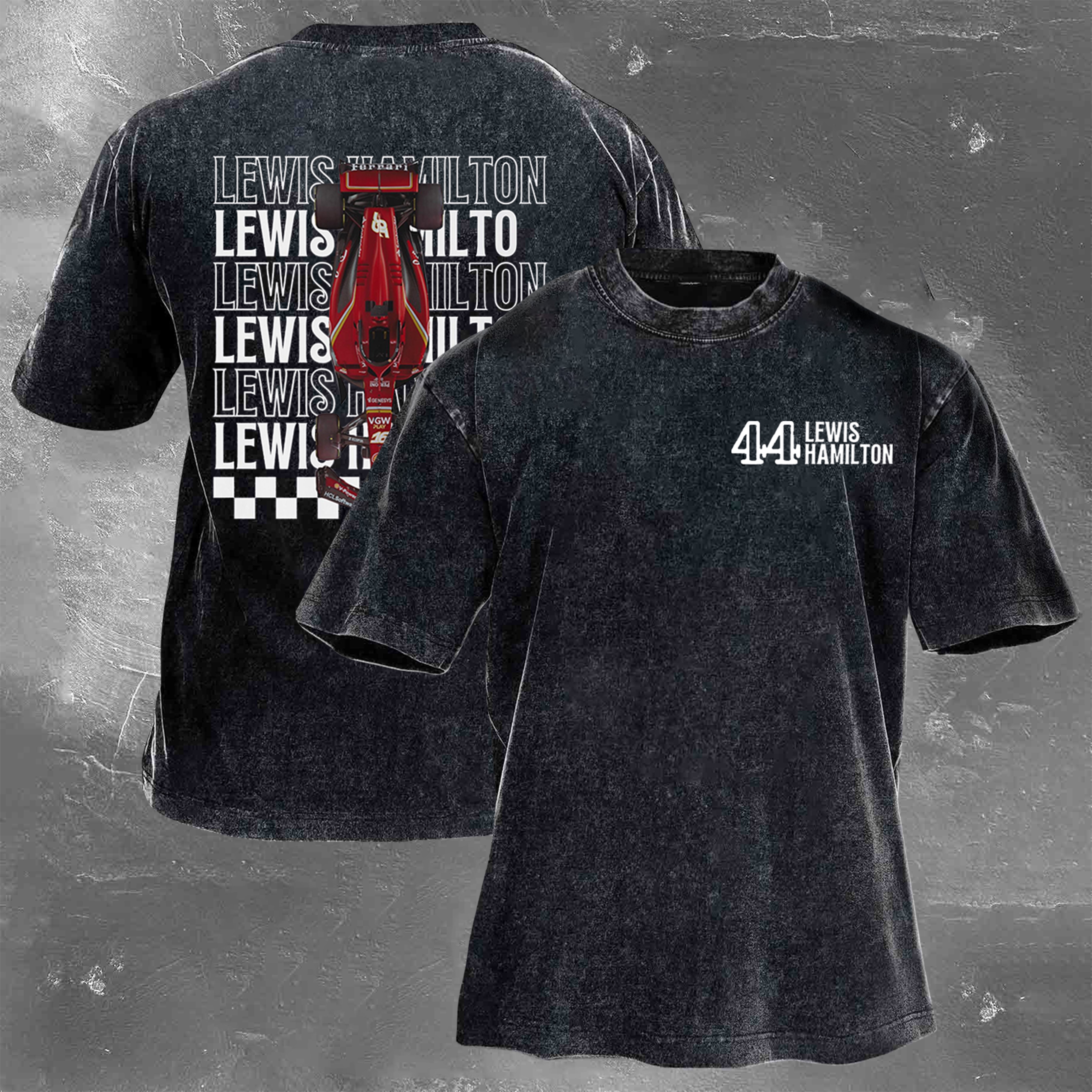 Legendary Driver  Vintage Washed Tee 04