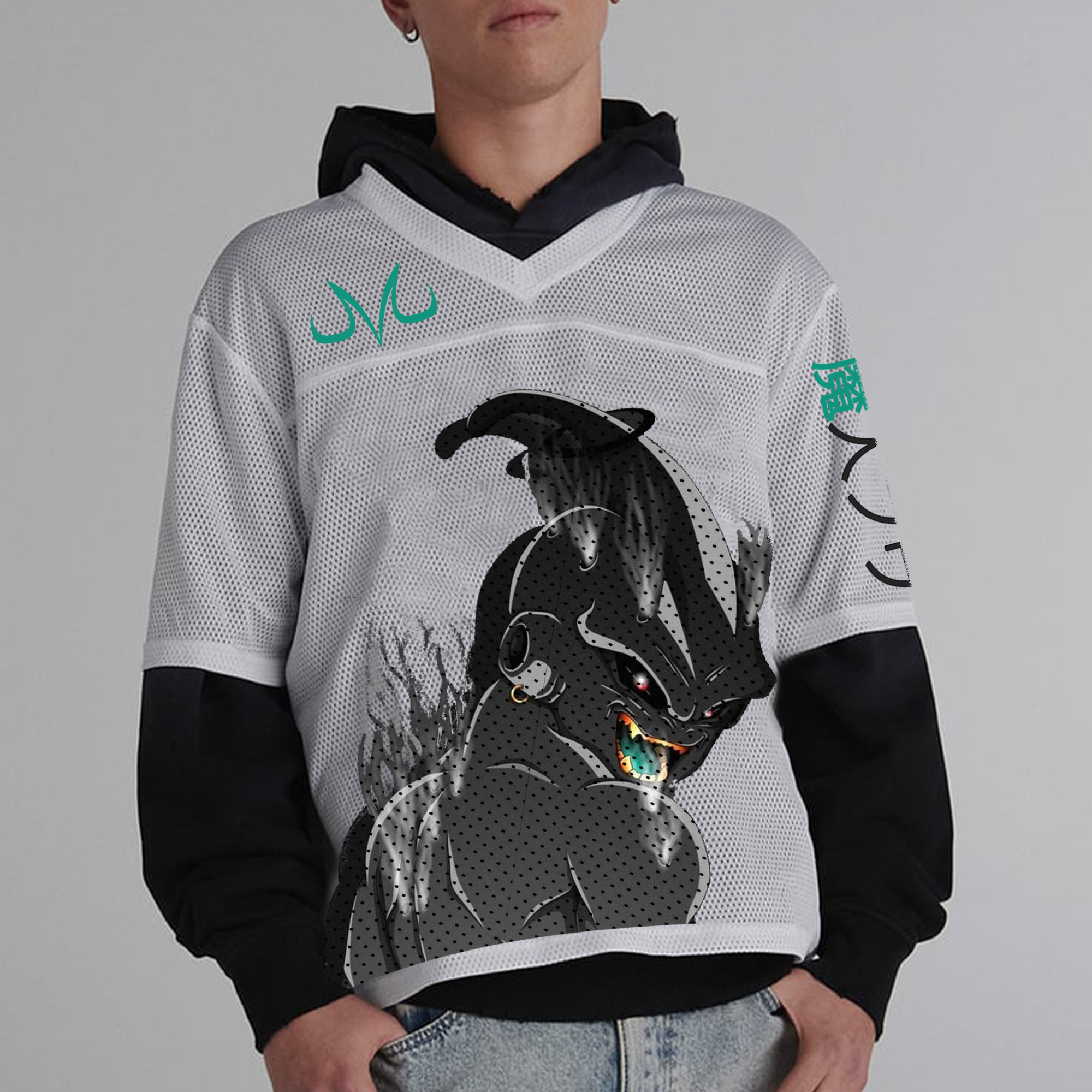 Unisex  “DRAGON BALL” Anime Style Retro I Mesh T-Shirt