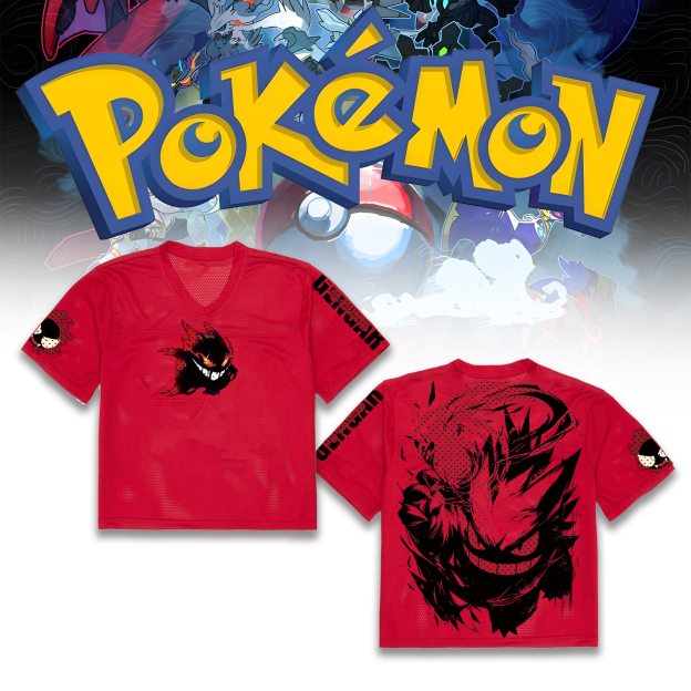 Unisex  “Pokémon” Anime Style Retro I Mesh T-Shirt