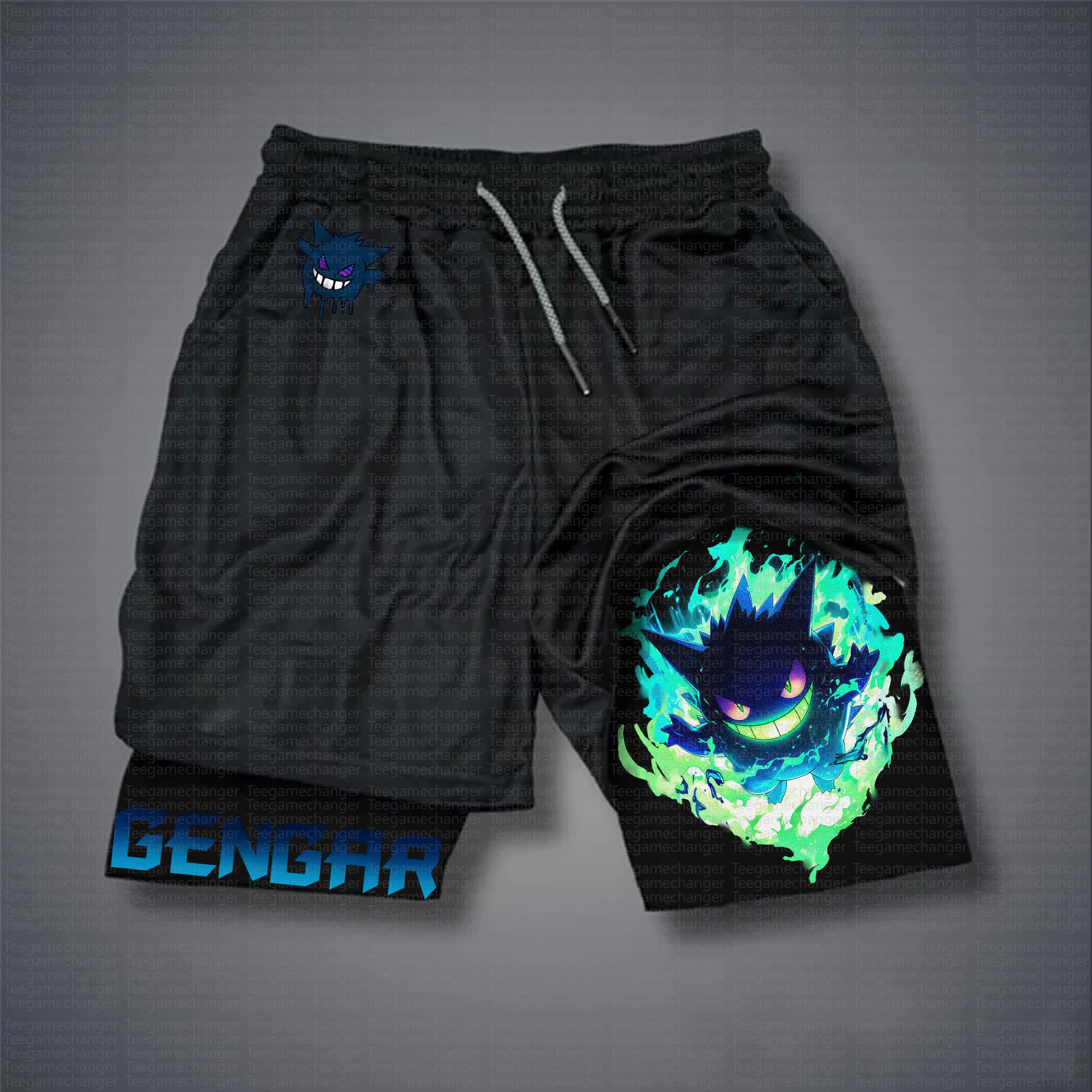 Unisex  “Pokémon” Casual Anime Streetwear Shorts