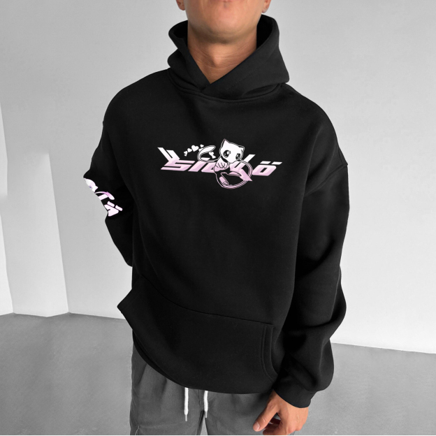 Unisex Anime Graphic Streetwear Vintage Hoodie