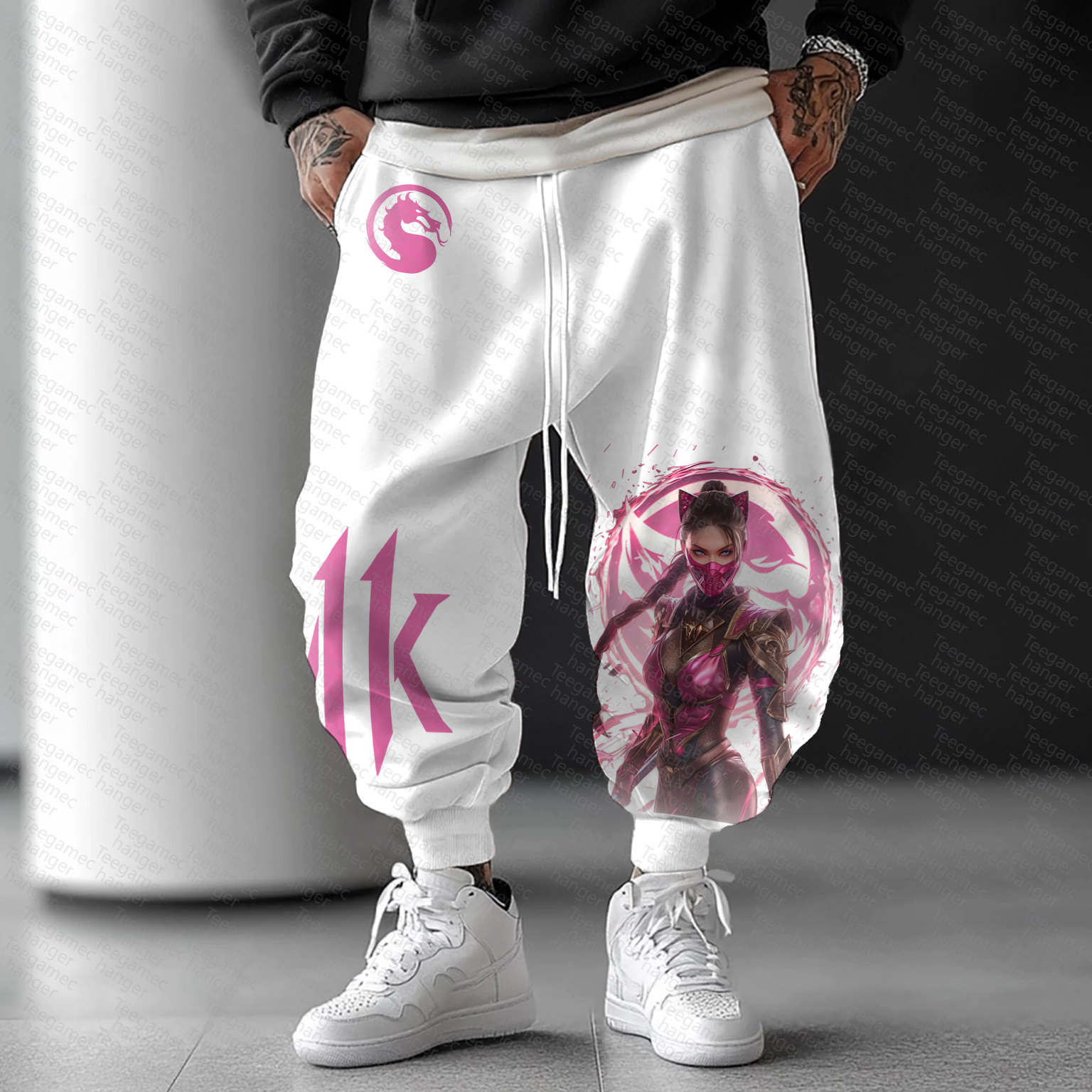 Unisex Casual Anime Streetwear Pants