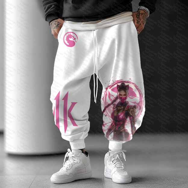 Unisex  Casual  Streetwear Pants