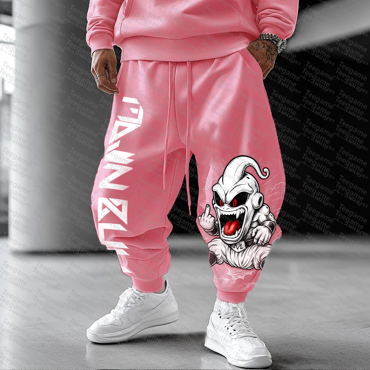 Unisex  Casual  Streetwear Pants