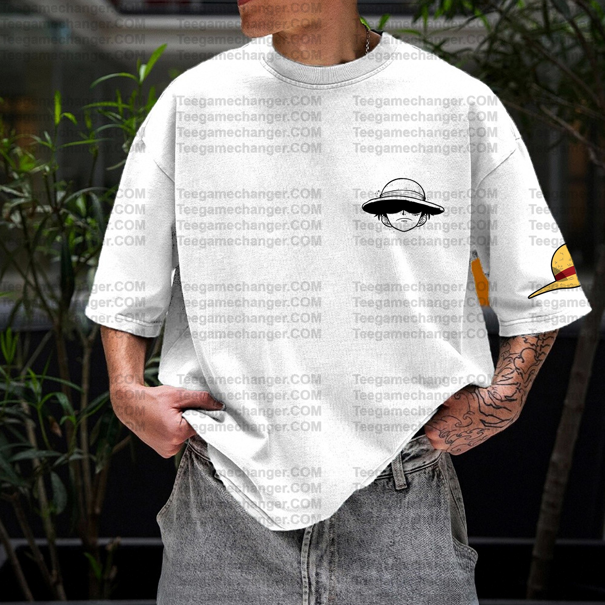 Unisex Anime Inspired Vintage T-Shirt