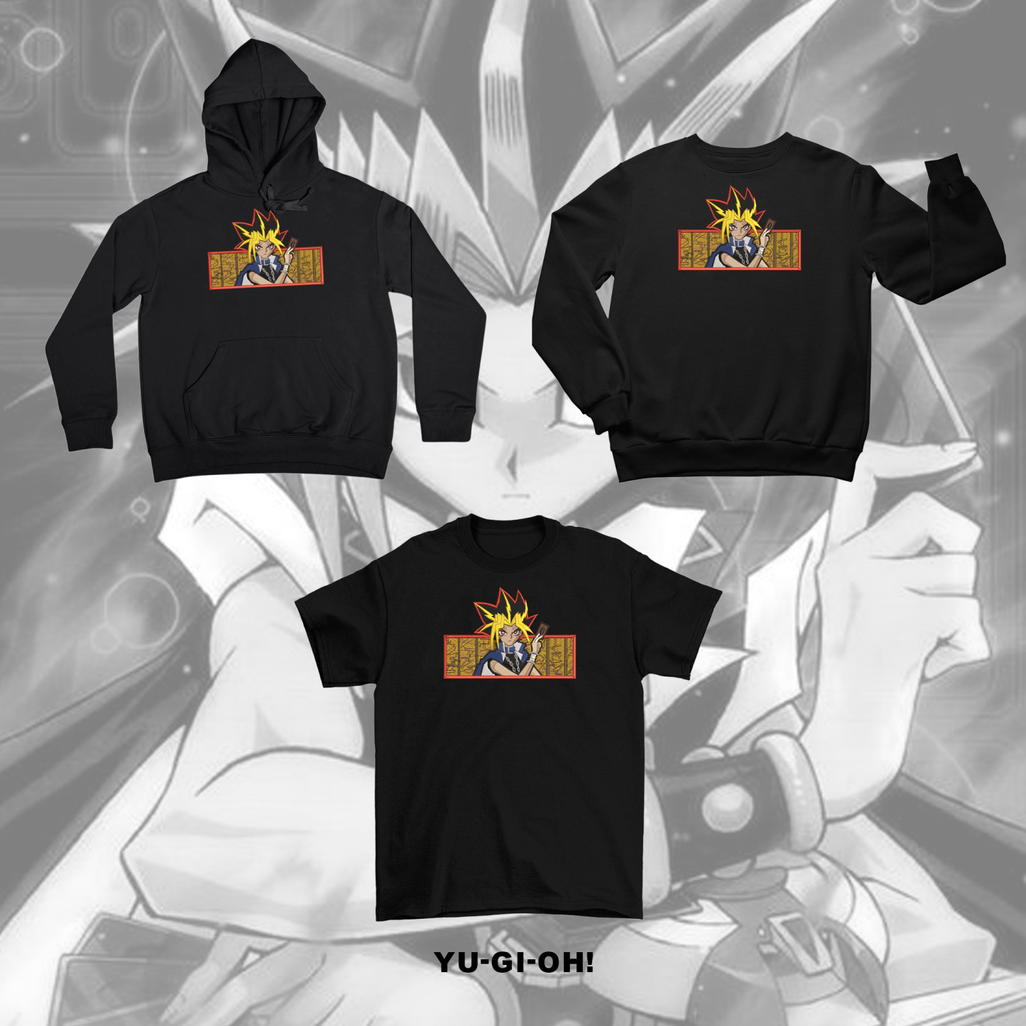 Unisex "Yu-Gi-Oh!" Anime Embroidered Top