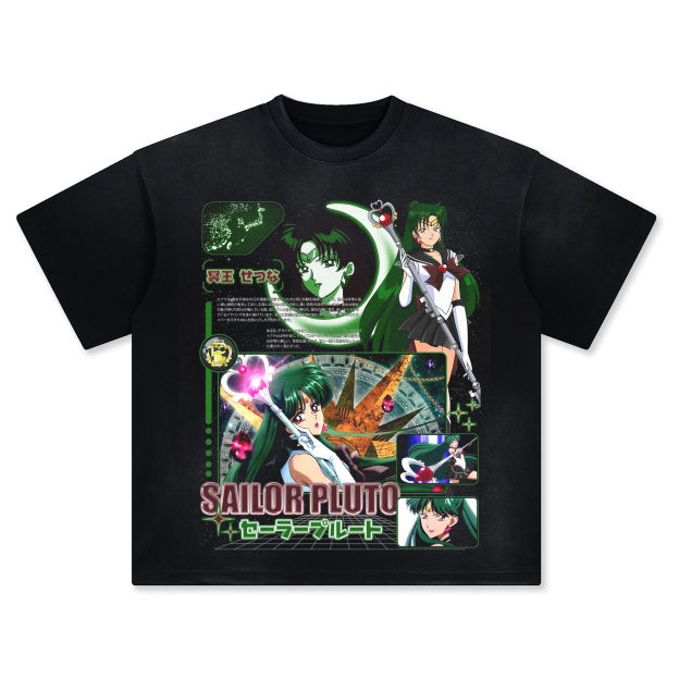 Unisex Anime Inspired Vintage T-Shirt