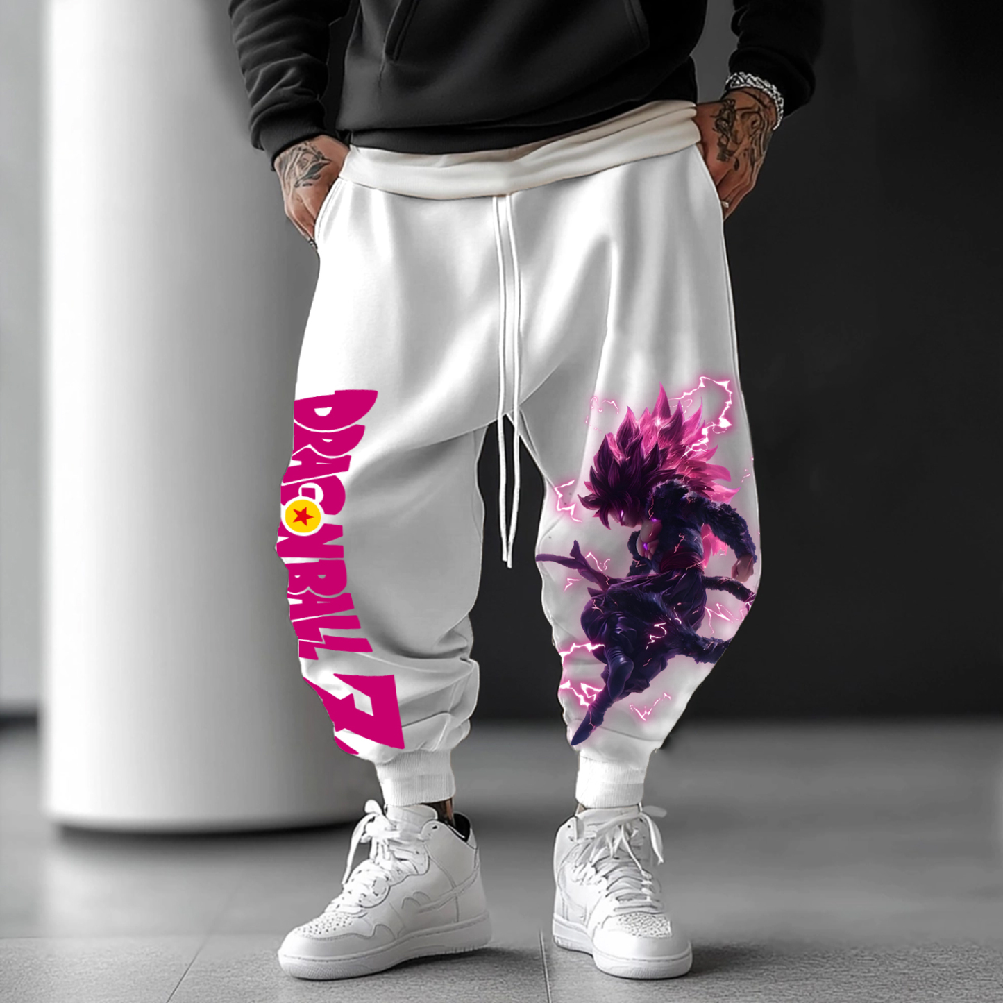Unisex Oversized Anime Harem Pants
