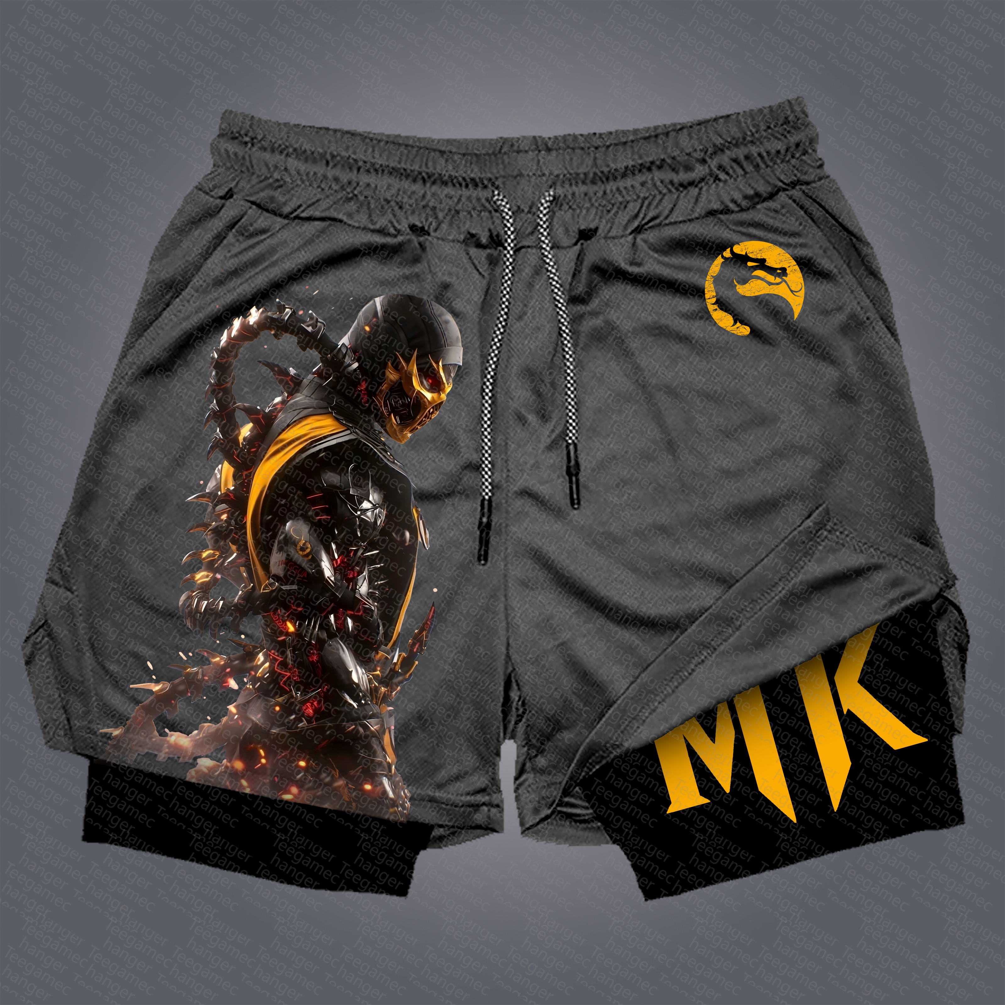 Unisex  “Mortal Kombat” Casual  Streetwear Shorts