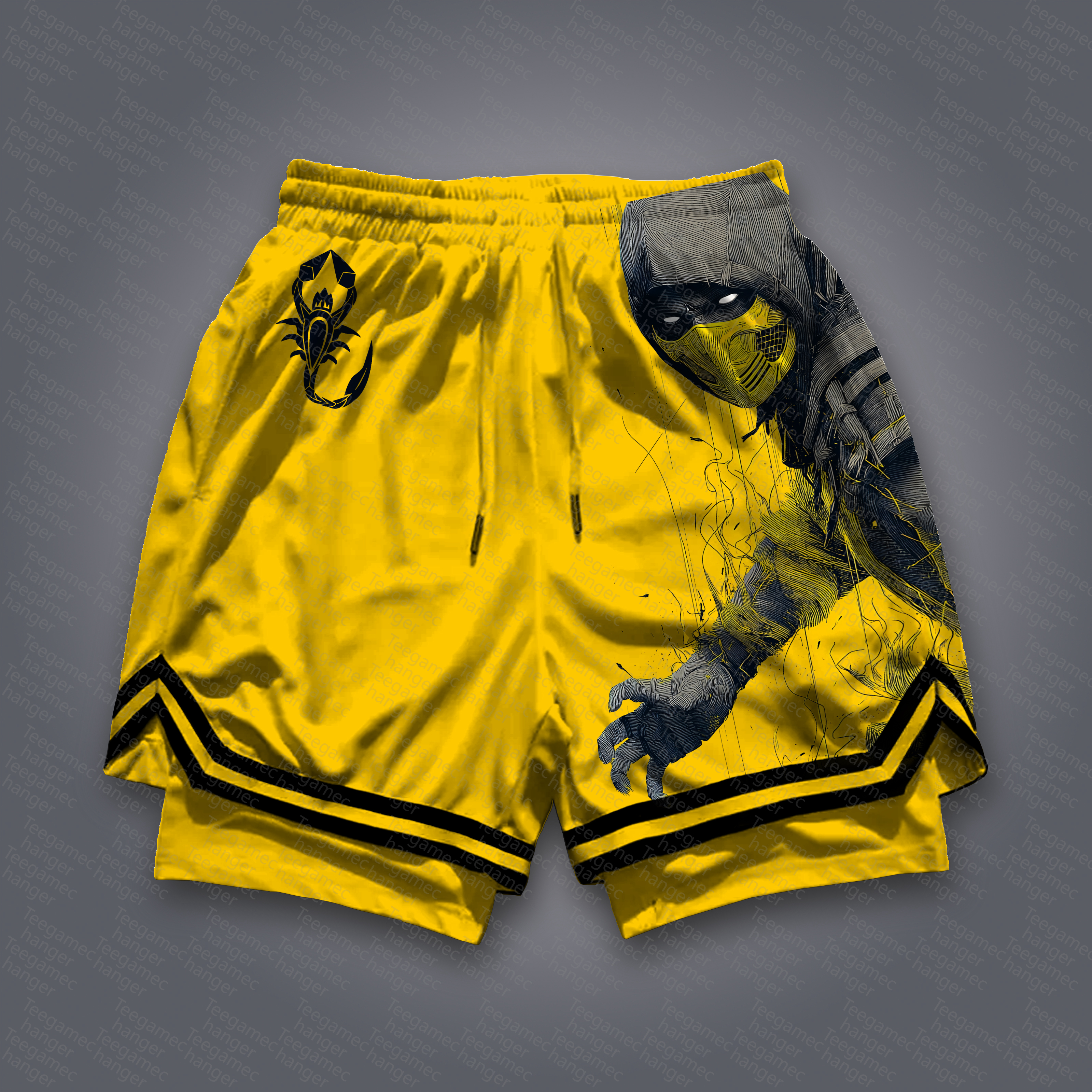 Unisex  “Mortal Kombat” Casual  Streetwear Shorts