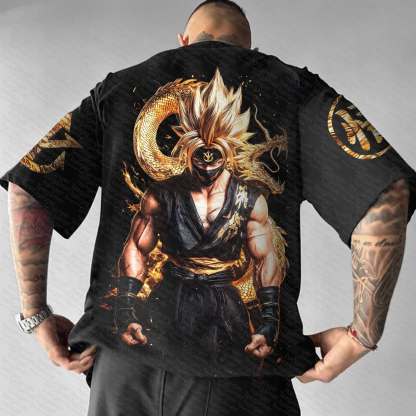 Unisex  "Dragonball" Anime Inspired Vintage T-Shirt
