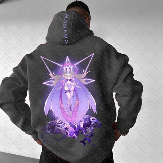 Unisex “Digimon” Anime Style Retro Hoodie