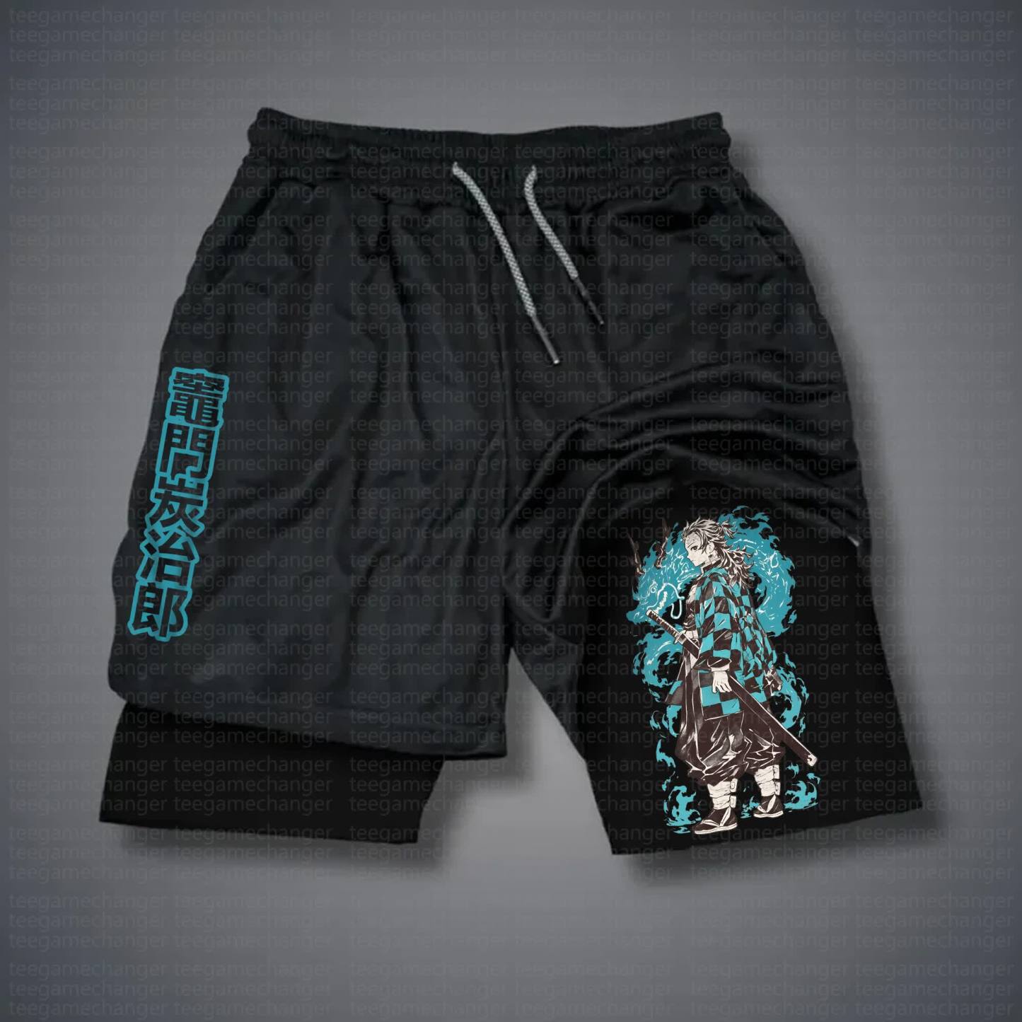 Unisex Casual Anime Streetwear Shorts 丨Demon Slayer X Pokémon