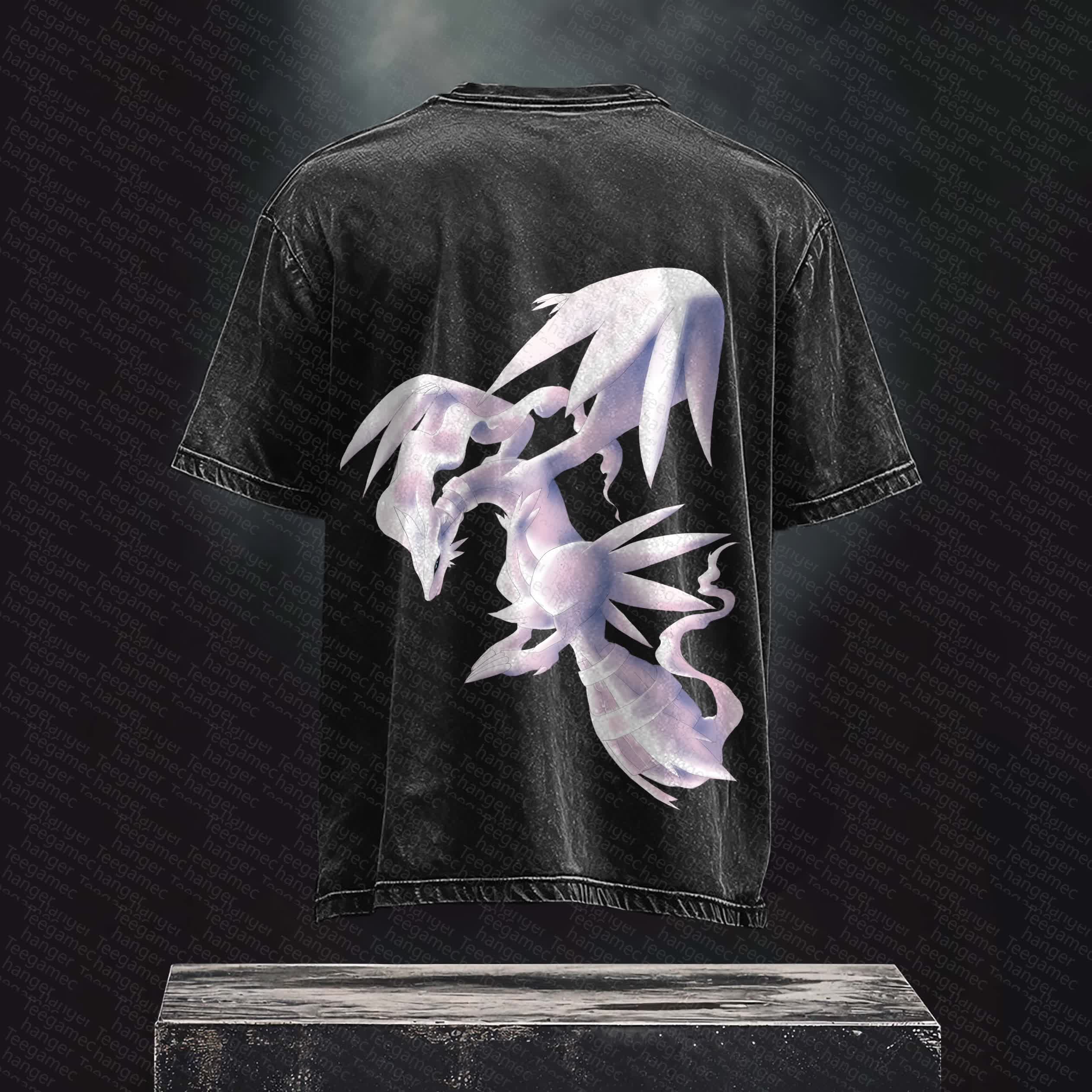 Unisex Anime Inspired Vintage Washed T-Shirt丨 Pokémon