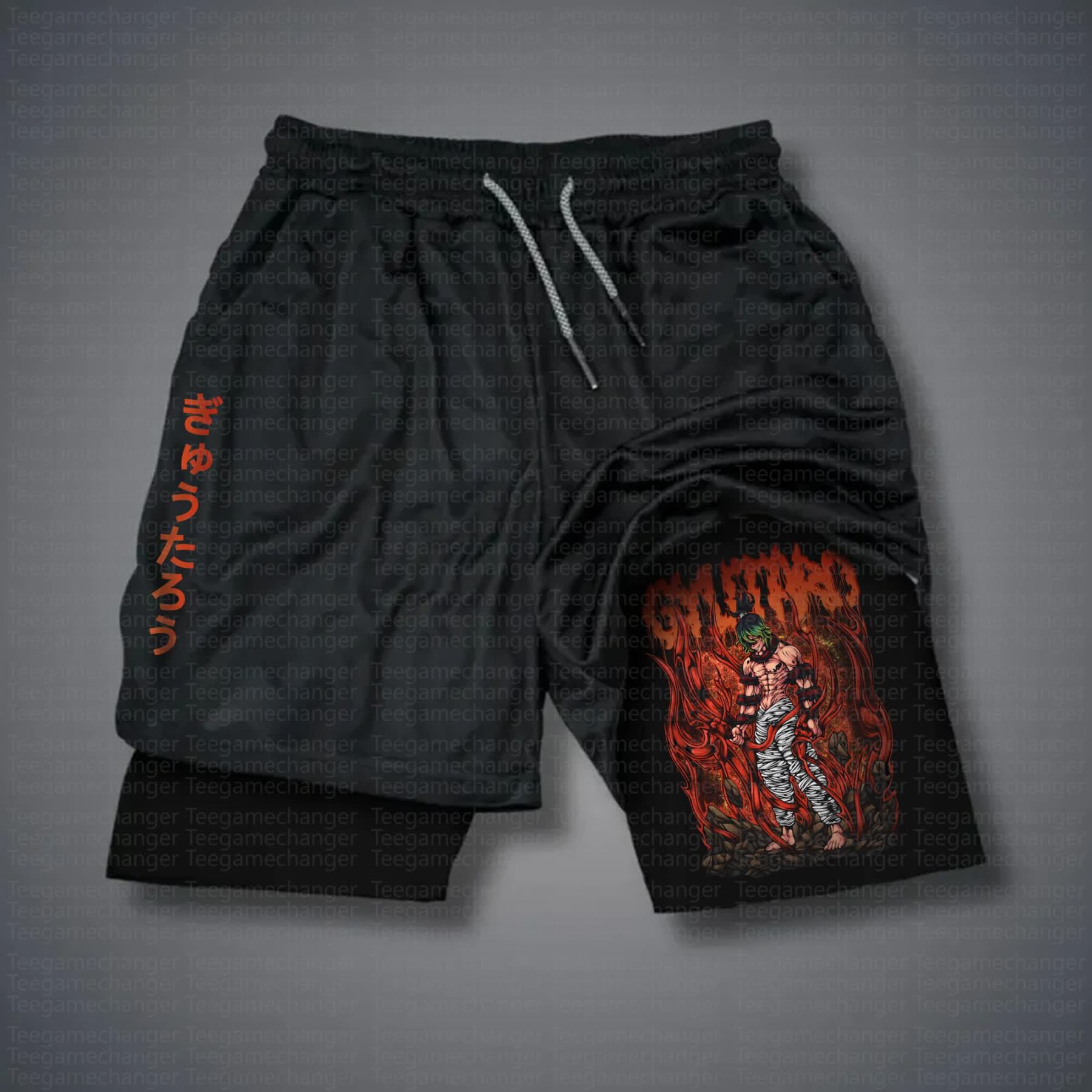 Unisex Casual Anime Streetwear Shorts 丨Demon Slayer X Pokémon