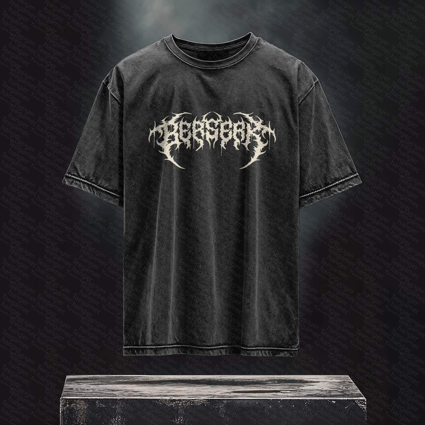 Unisex Anime Inspired Vintage Washed T-Shirt丨 Berserk