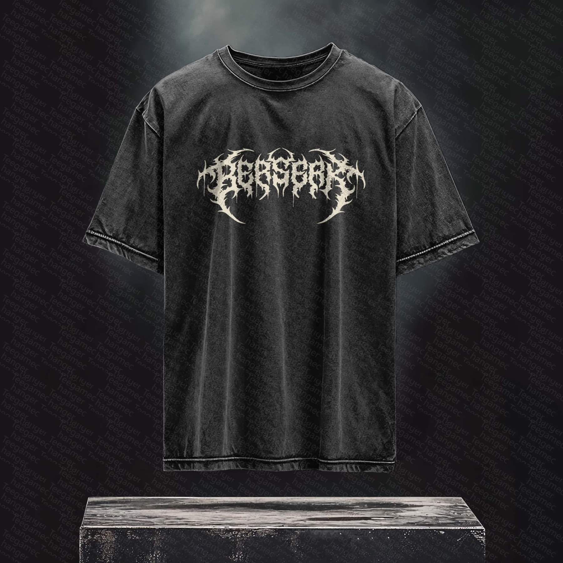 Unisex Anime Inspired Vintage Washed T-Shirt丨 Berserk