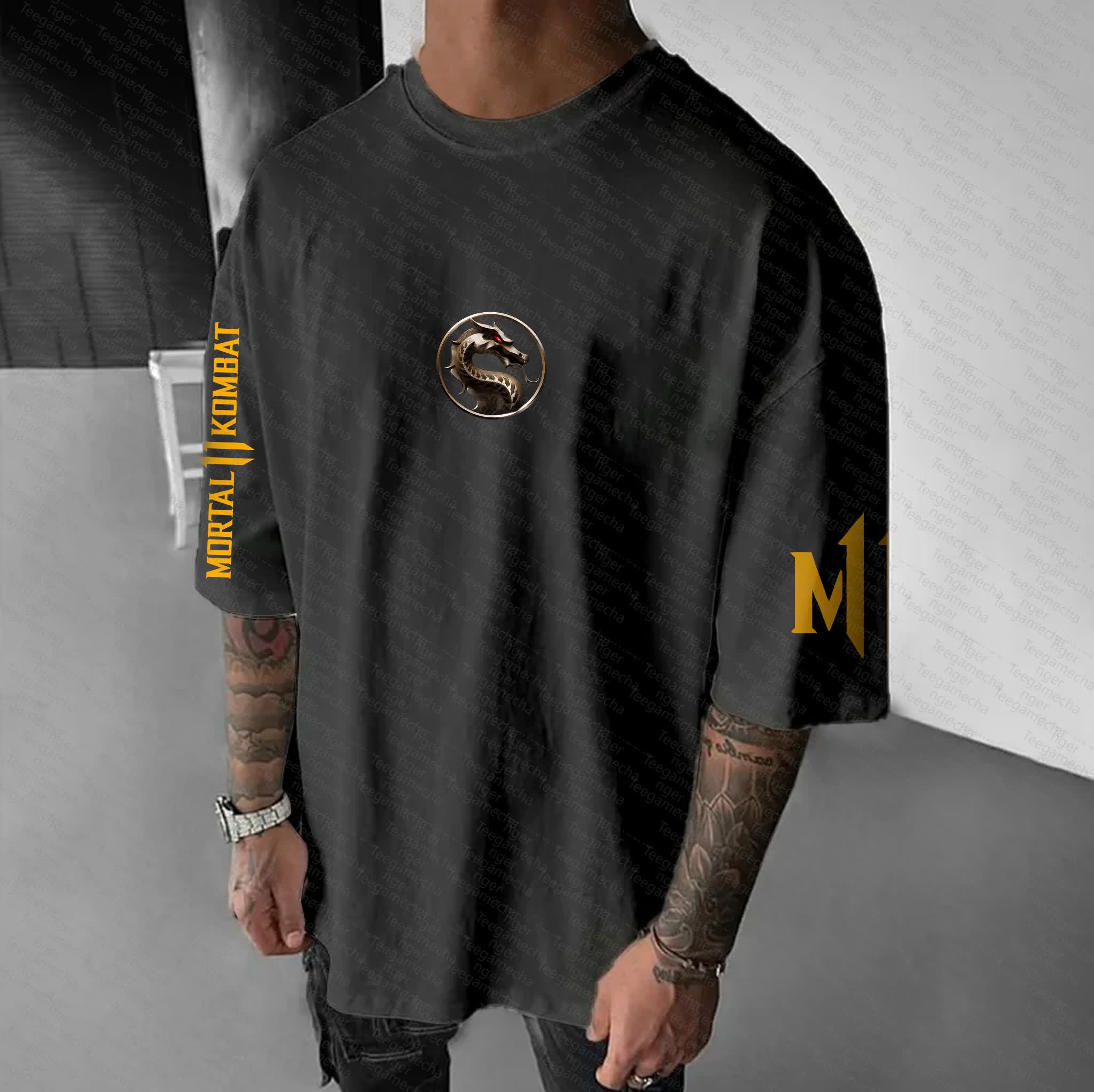 Unisex  "Mortal Kombat" Anime Inspired Vintage T-Shirt