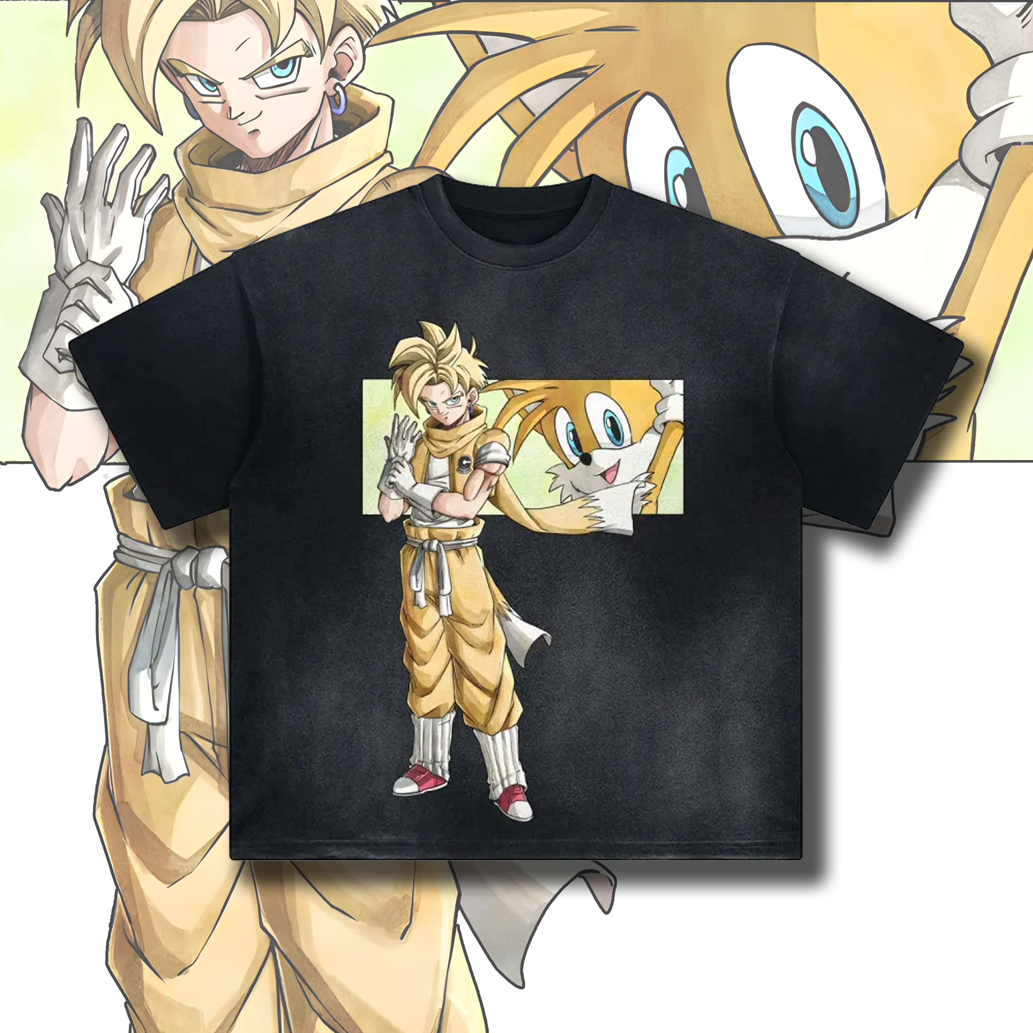 Unisex Anime Inspired Vintage T-Shirt