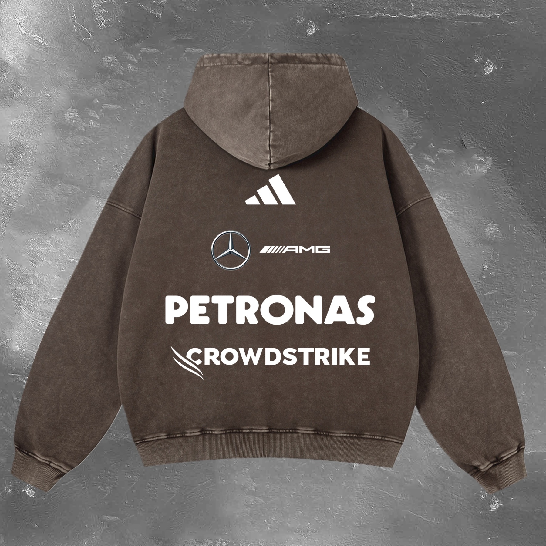 Racing Legend Vintage Washed Hoodie 06