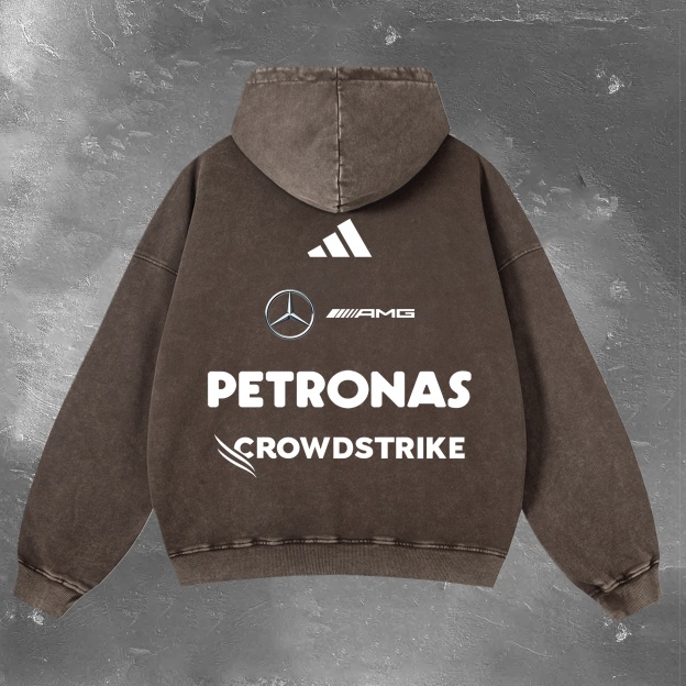 Racing Legend Vintage Washed Hoodie 06