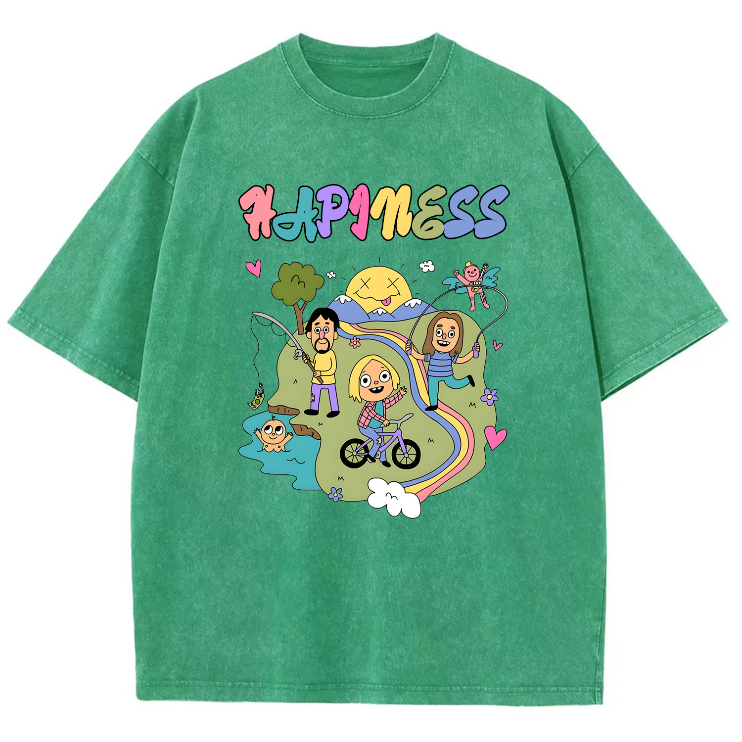 Unisex Anime Inspired Vintage T-Shirt