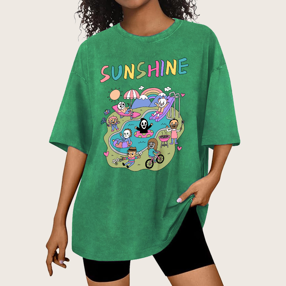 Unisex Anime Inspired Vintage T-Shirt