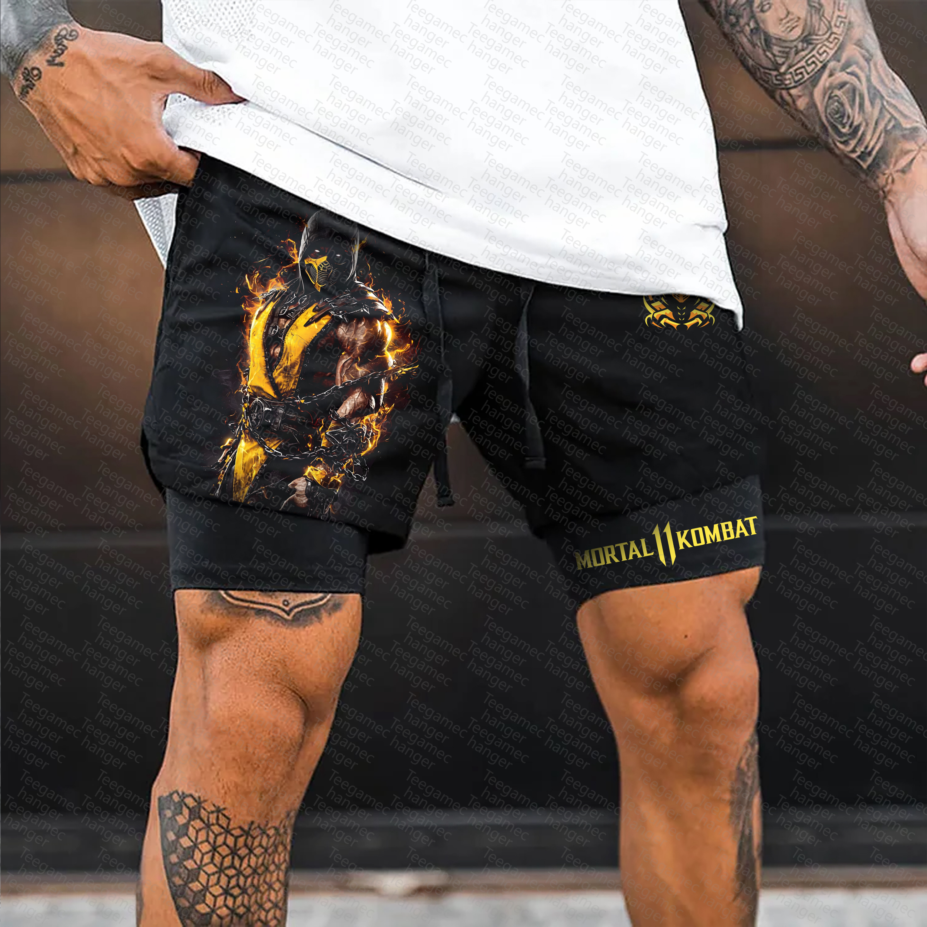 Unisex  “MK” Casual  Streetwear Shorts