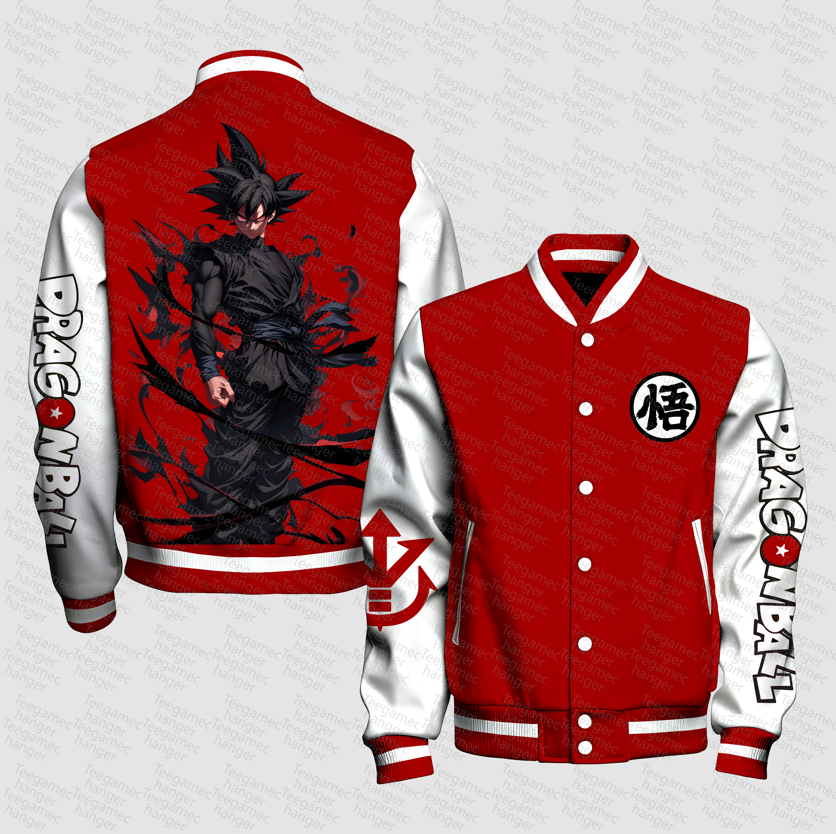 Unisex Vintage Anime Graphic Jacket