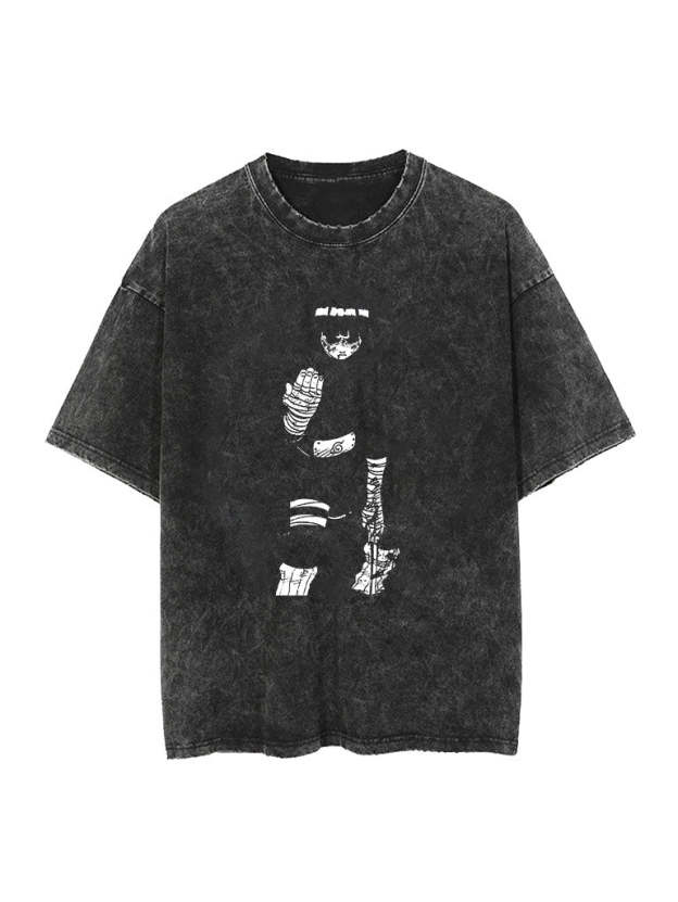 Rock Lee Determination Vintage Tee-Teegamechanger