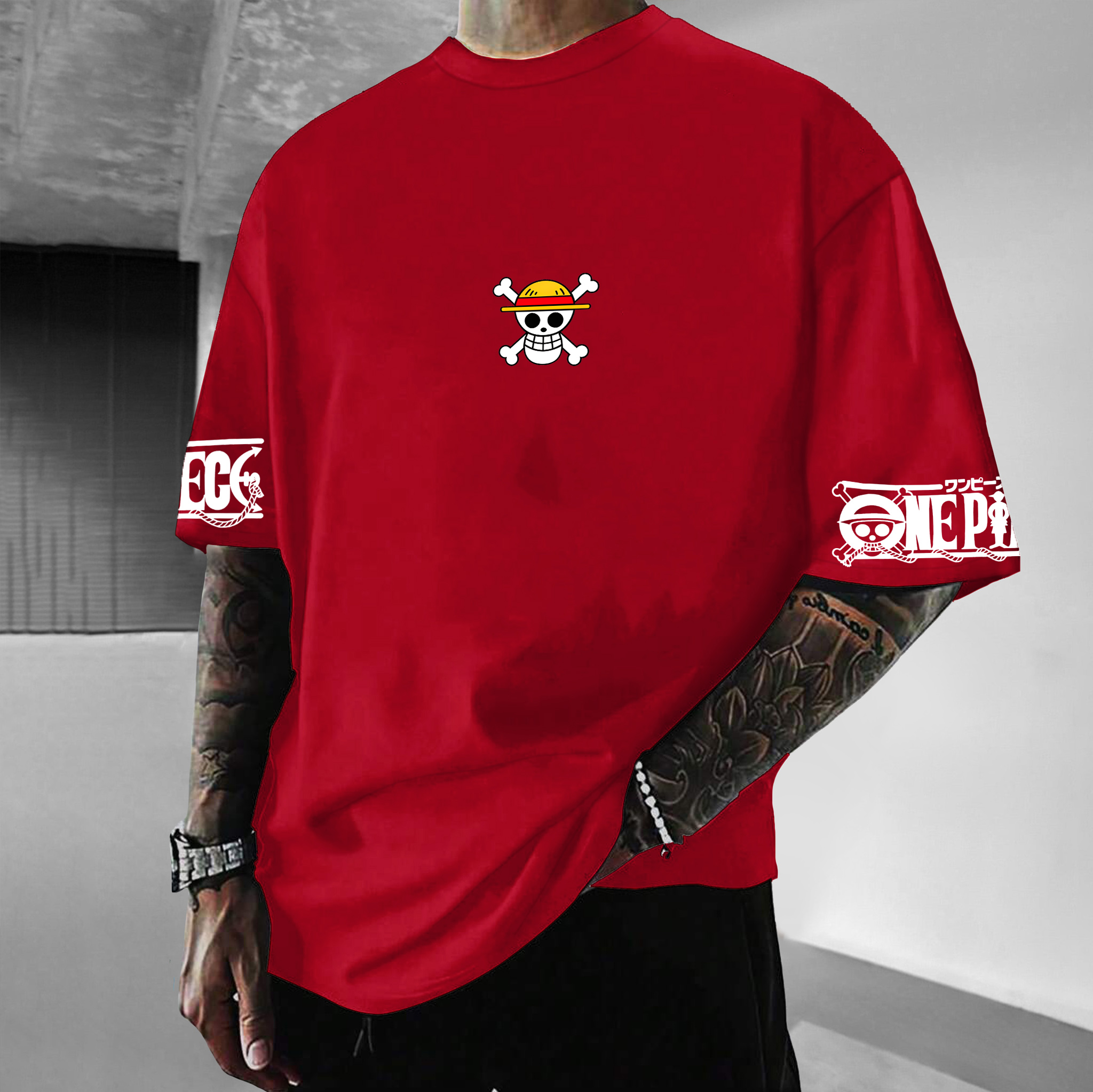 Unisex Anime Inspired Vintage T-Shirt