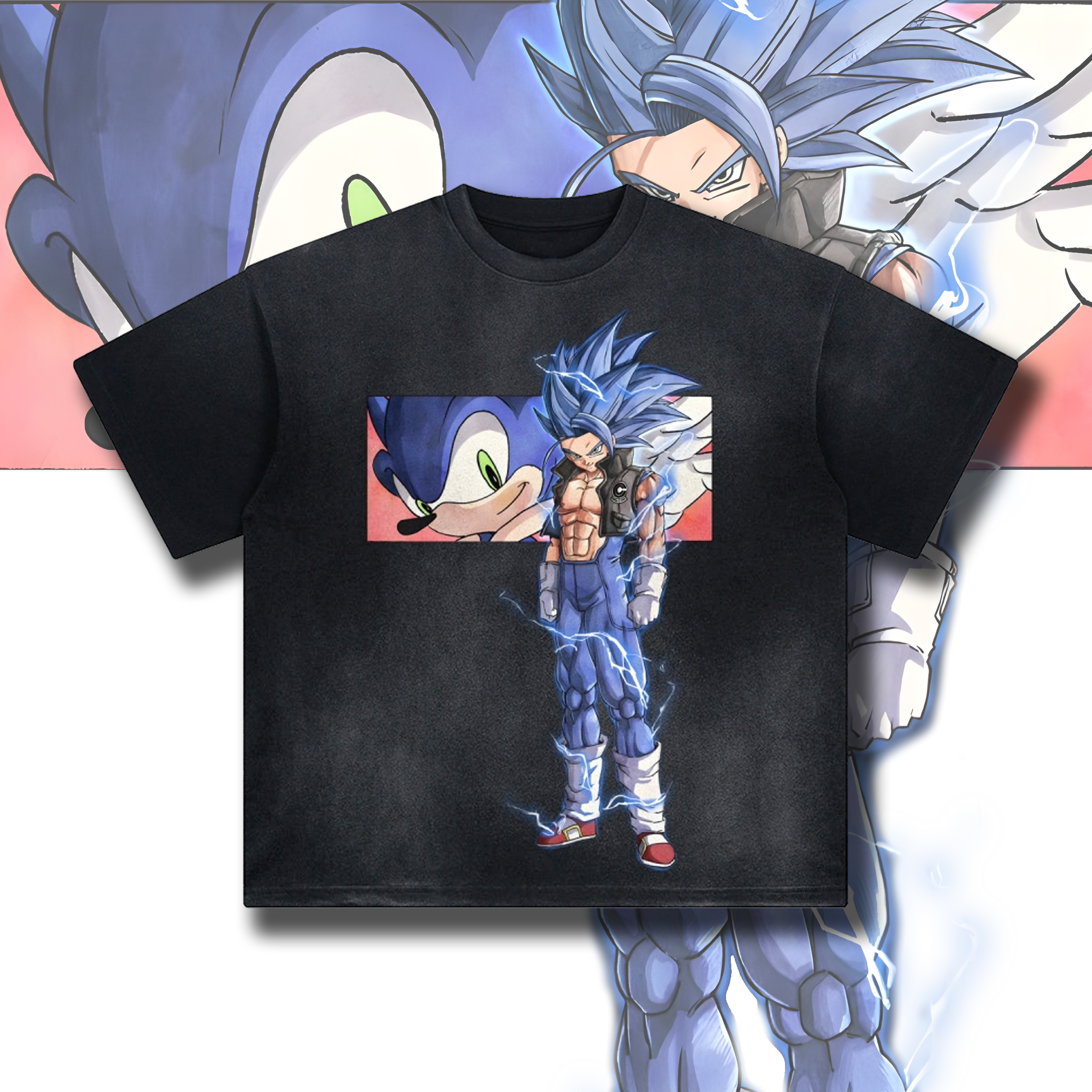 Unisex Anime Inspired Vintage T-Shirt