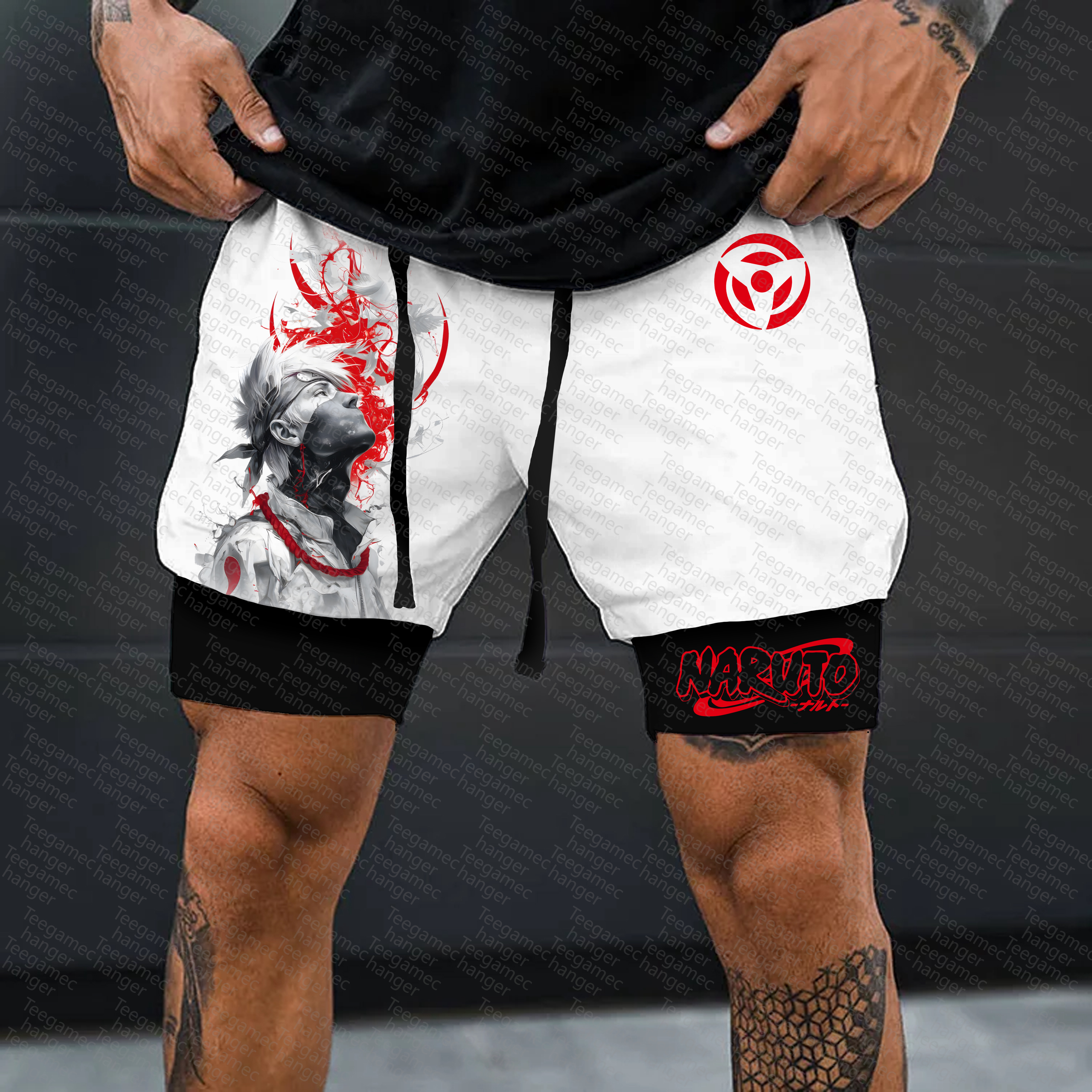 Unisex  “NARUTO” Casual Anime Streetwear Gym Shorts