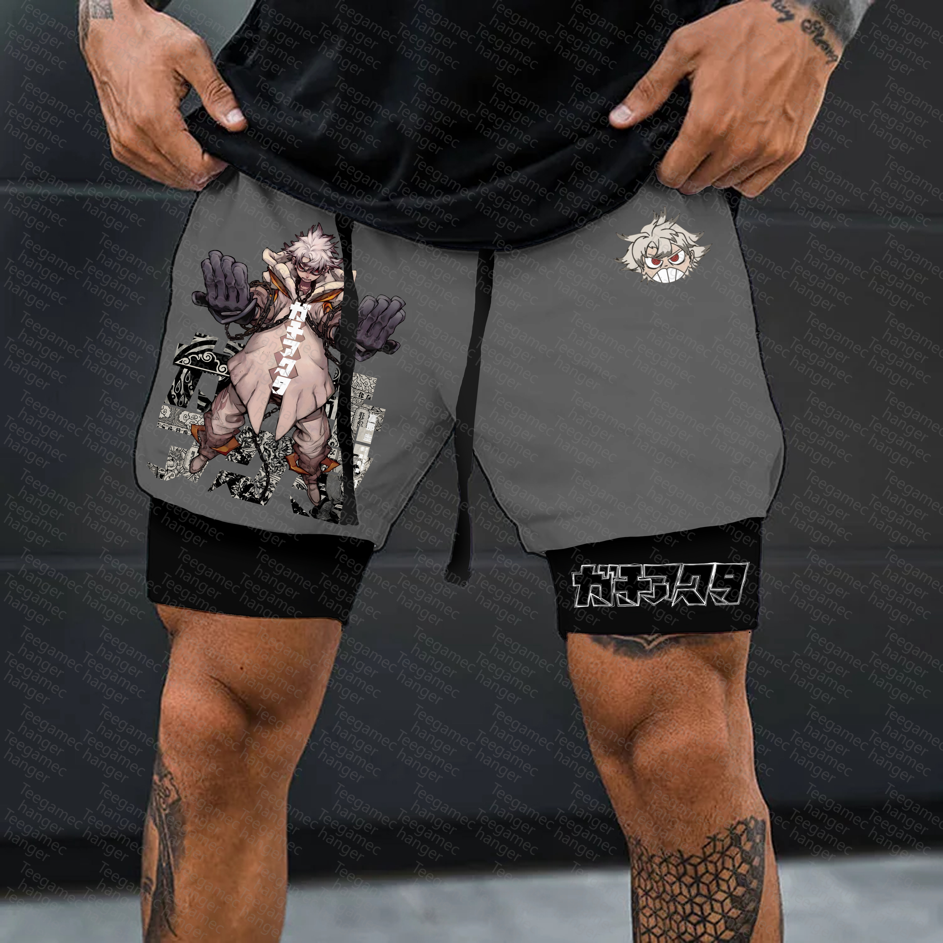 Unisex  “GACHIAKUTA” Casual Anime Streetwear Gym Shorts