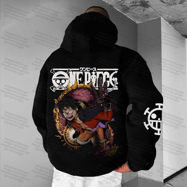 Unisex Vintage Hoodie丨One Piece