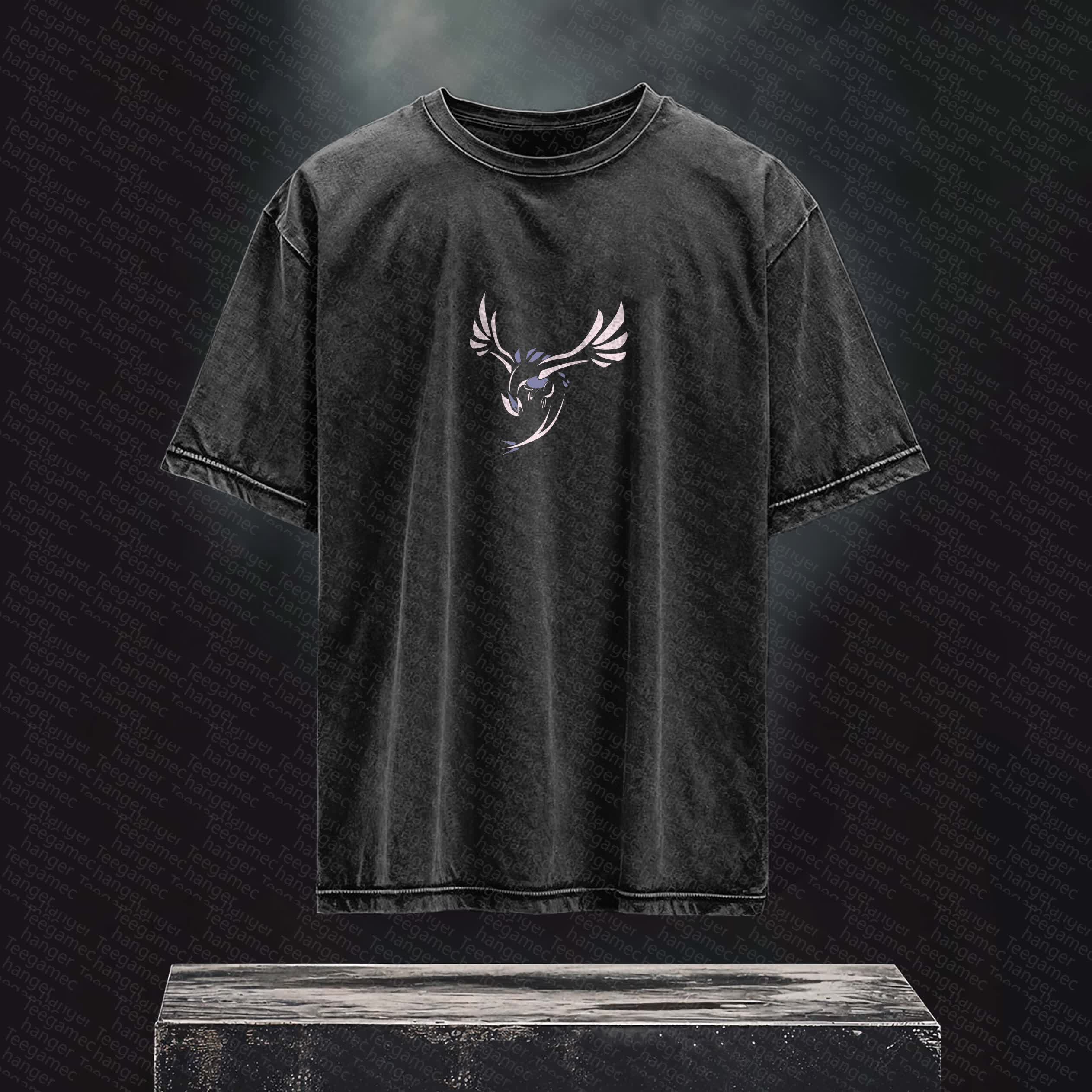 Unisex Anime Inspired Vintage Washed T-Shirt丨 Pokémon